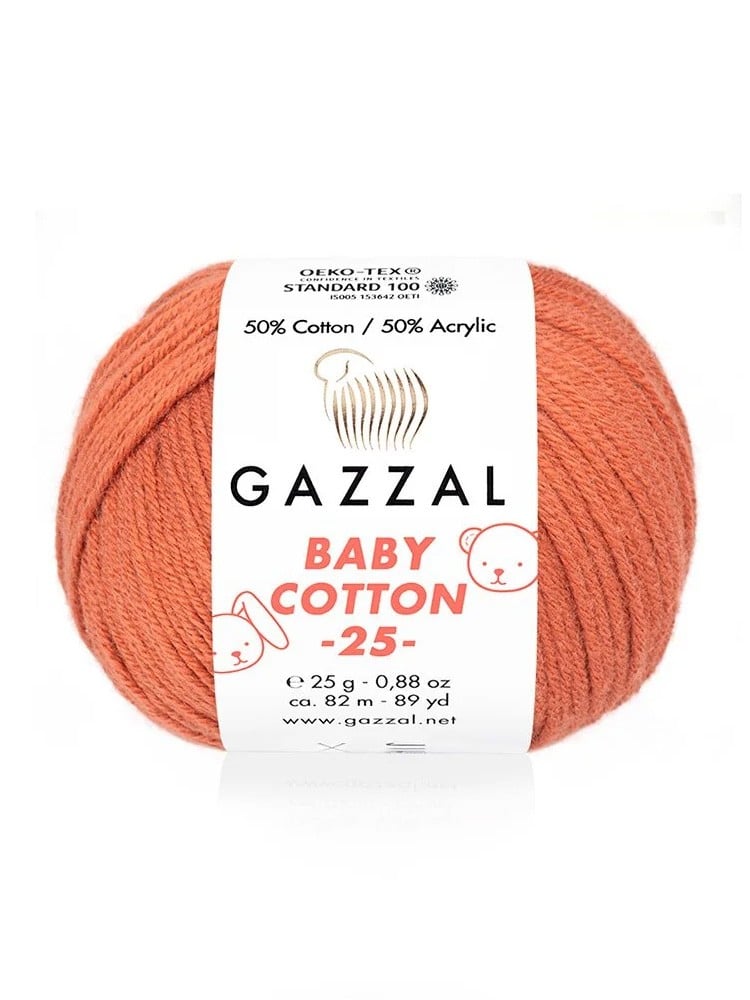 Gazzal Baby Cotton 25 gr No: 3454