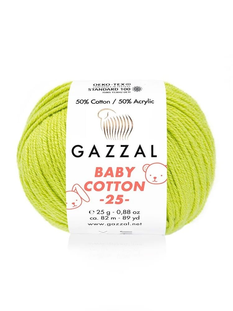 Gazzal Baby Cotton 25 gr No: 3457