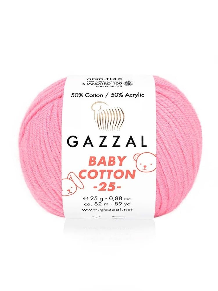 Gazzal Baby Cotton 25 gr No: 3468
