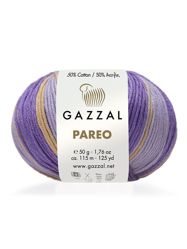 Gazzal Pareo 50g Punch Nakışı ve Örgü İpliği No: 10422