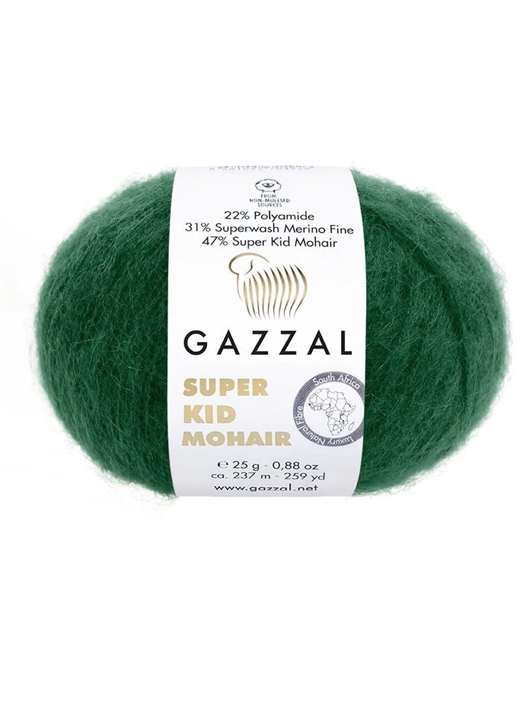 Gazzal Super Kid Mohair Örgü İpi 25 gr | No: 64424