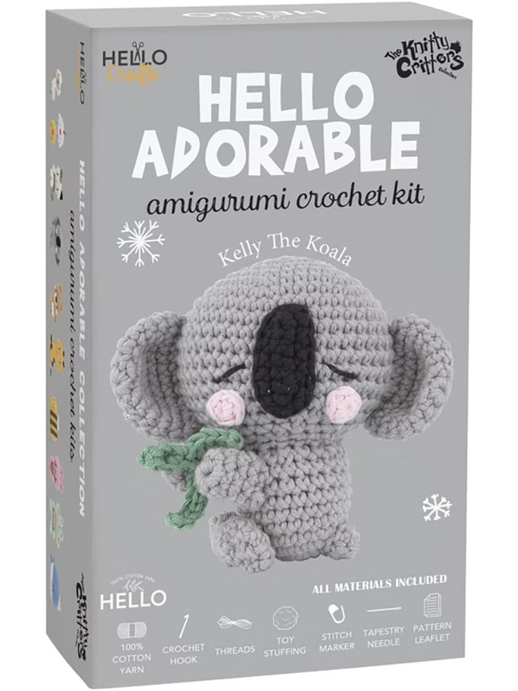 Hello Adorable Amigurumi Kiti - Koala Kelly