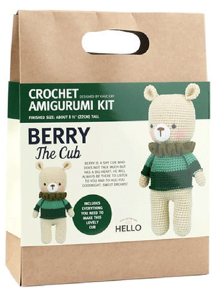 Hello Amigurumi Kiti - SCA01 - Berry the Cub