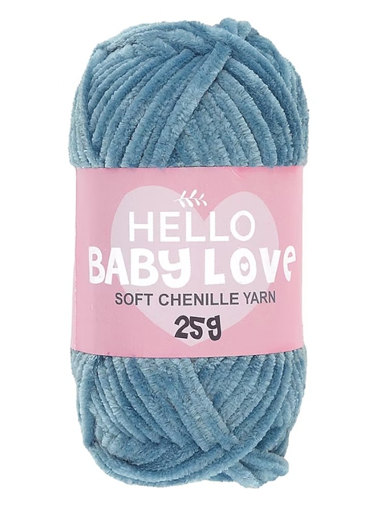 Hello Baby Love Şönil İplik 25 gr No: 216