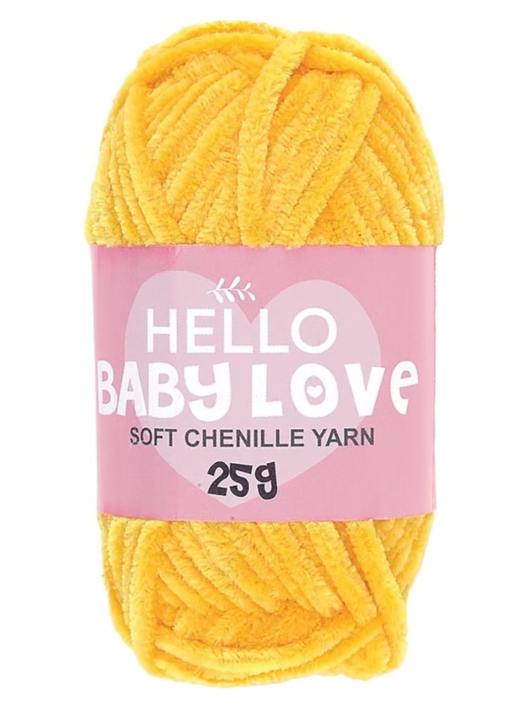 Hello Baby Love Şönil İplik 25 gr No: 221