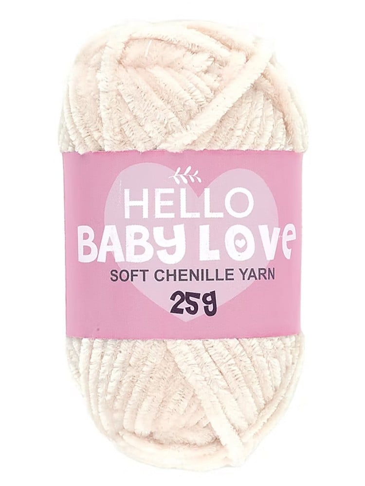 Hello Baby Love Şönil İplik 25 gr No: 203