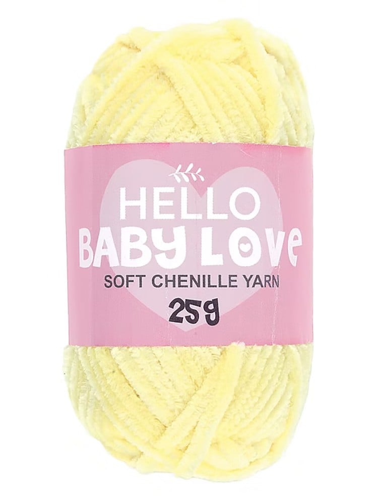 Hello Baby Love Şönil İplik 25 gr No: 220