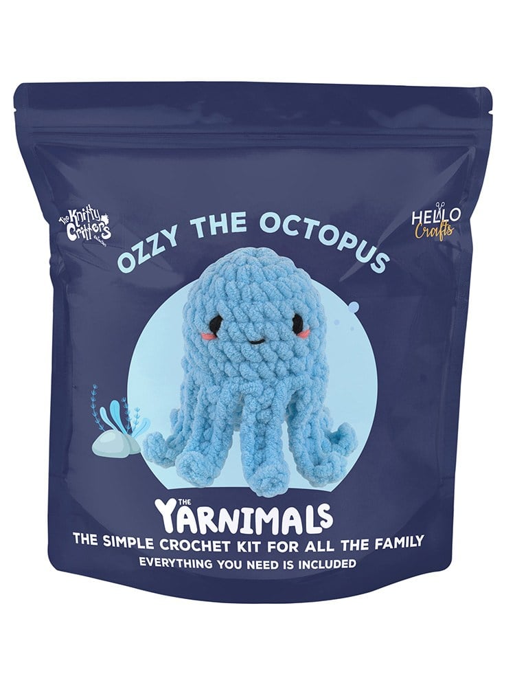 Hello Softie Yarnimals Amigurumi Kiti - YN002 - Ozzy The Octopus