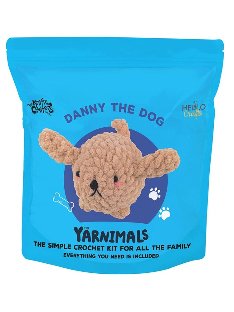 Hello Softie Yarnimals Amigurumi Kiti - YN004 - Danny The Dog