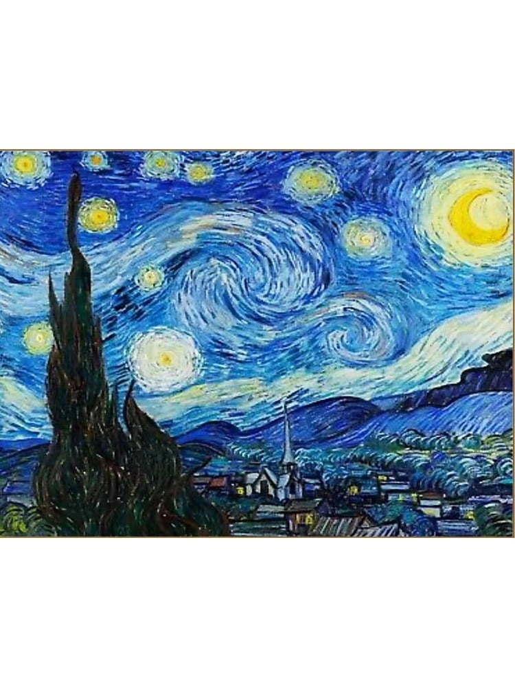 Hobby Mood Elmas Mozaik Tablo Kiti - Yıldızlı Gece (30x40 cm) - GD86967