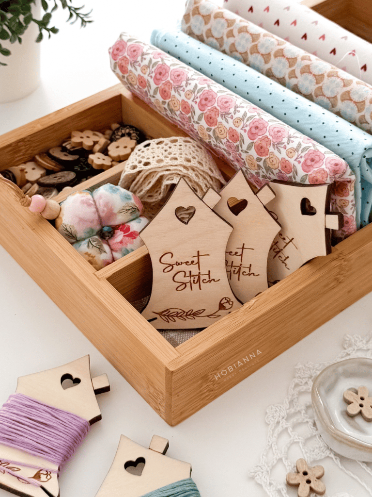 Hobianna Ahşap Makara - Ev Sweet Stitch
