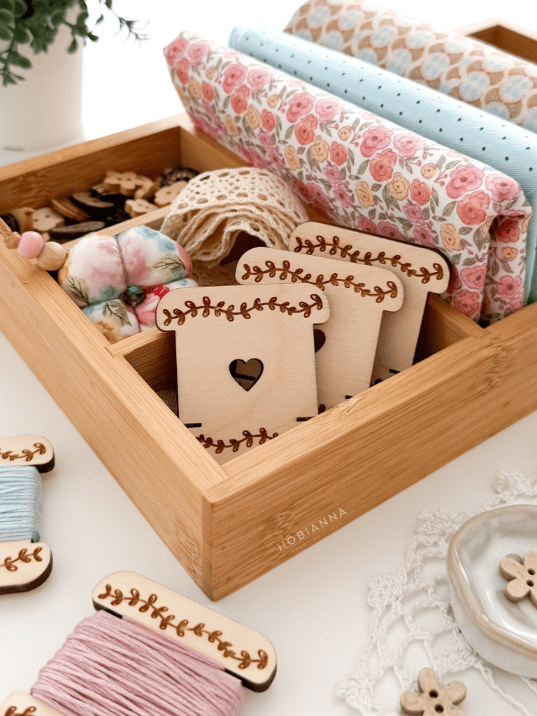 Hobianna Wooden Spool - Olivia