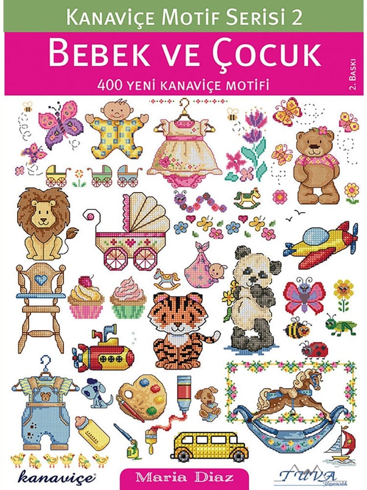 Kanaviçe Motif Serisi 2 - Bebek ve Çocuk Kitabı
