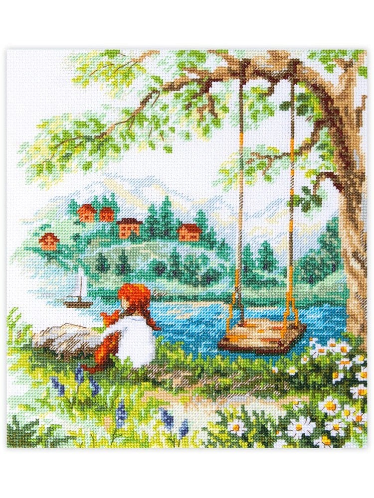 Magic Needle Çocukluğun Işıkları Kanaviçe Kiti - 70-42