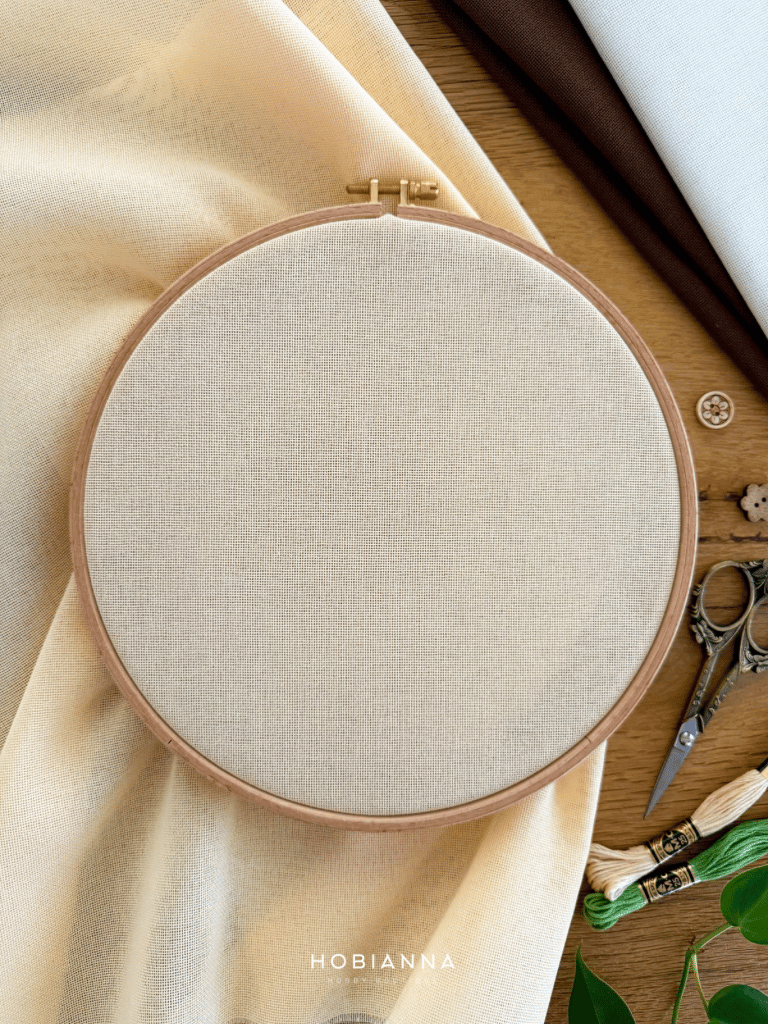 Nazende Evenweave Kumaş- Bal Köpüğü - En:160cm, 27ct