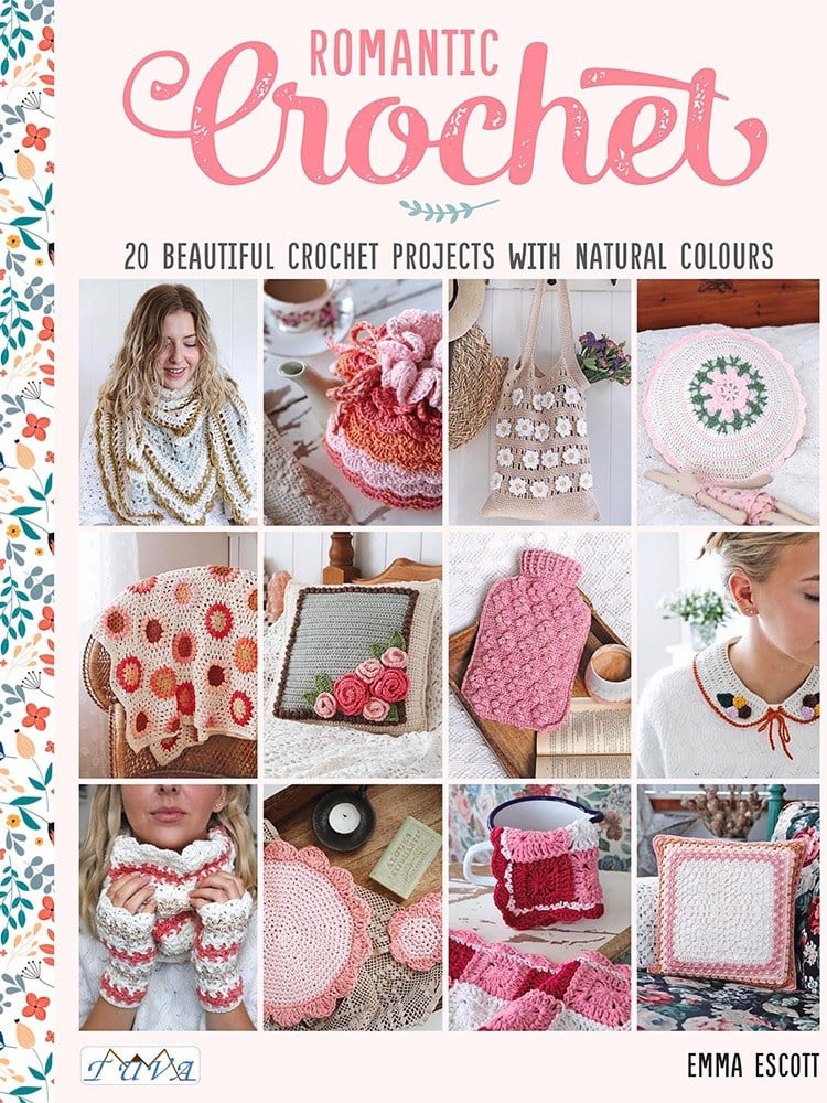 Romantic Crochet Örgü Kitabı (İngilizce)