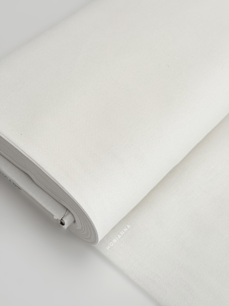 Zweigart Linda - 1235-101, En:140cm, 27Ct - Blanc