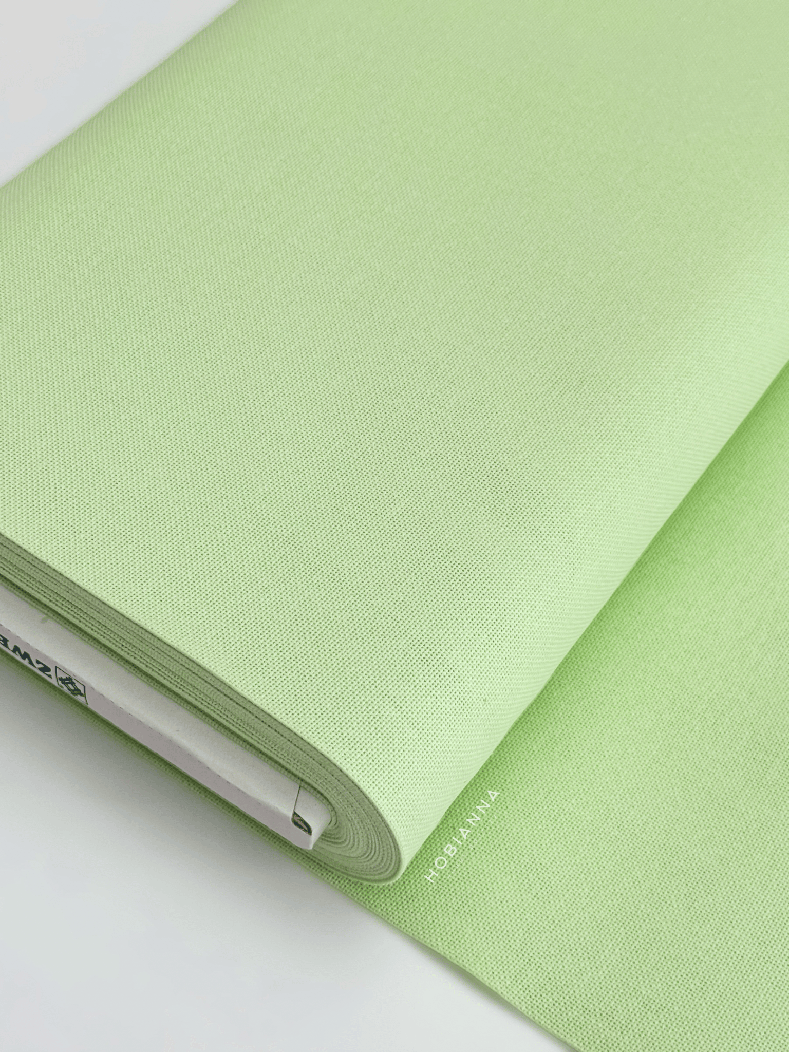 Zweigart Linda - 1235-6122, En:140cm, 27Ct - Lime Lemon