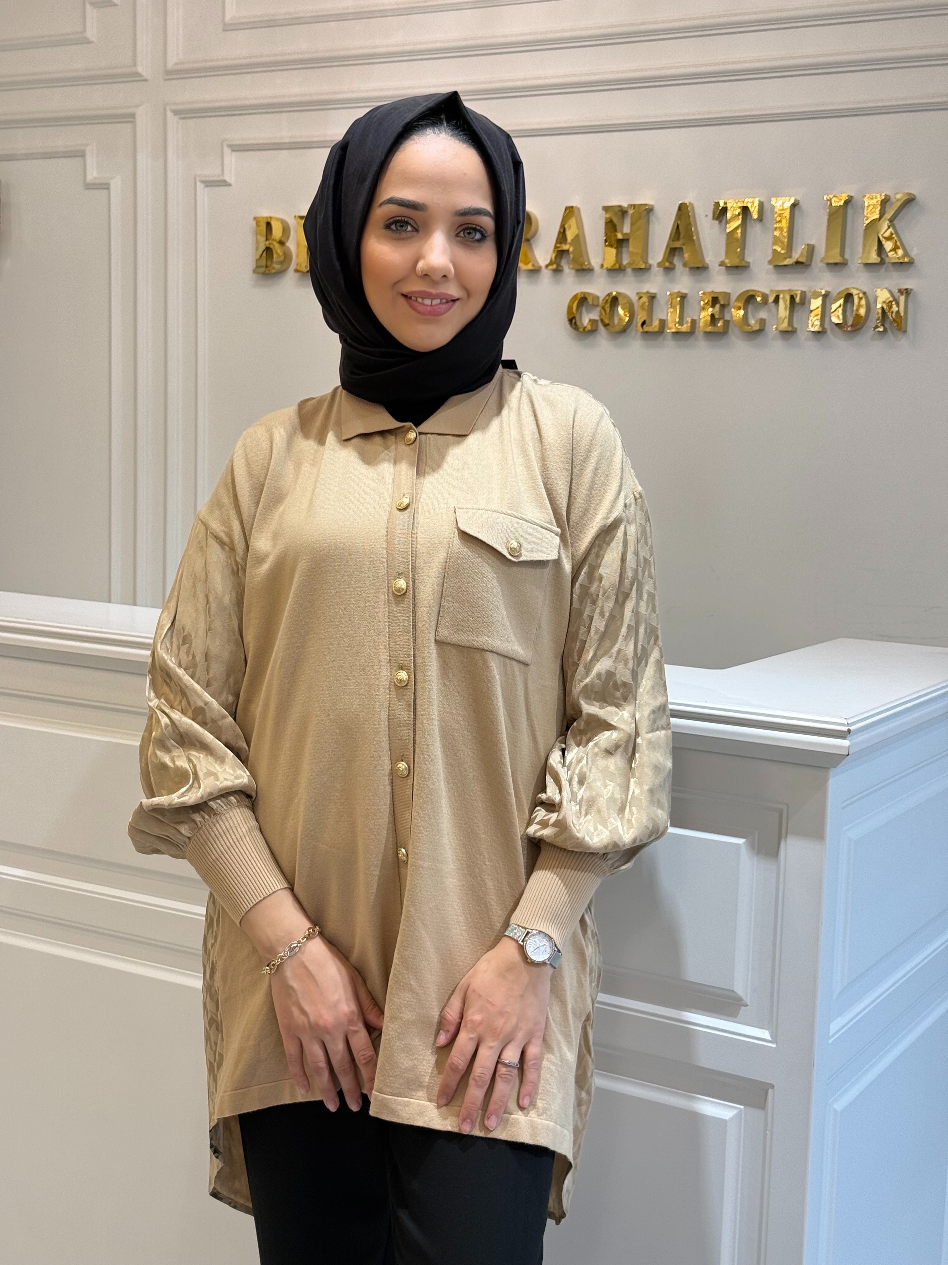 GHISA 4800 TUNİK CAMEL