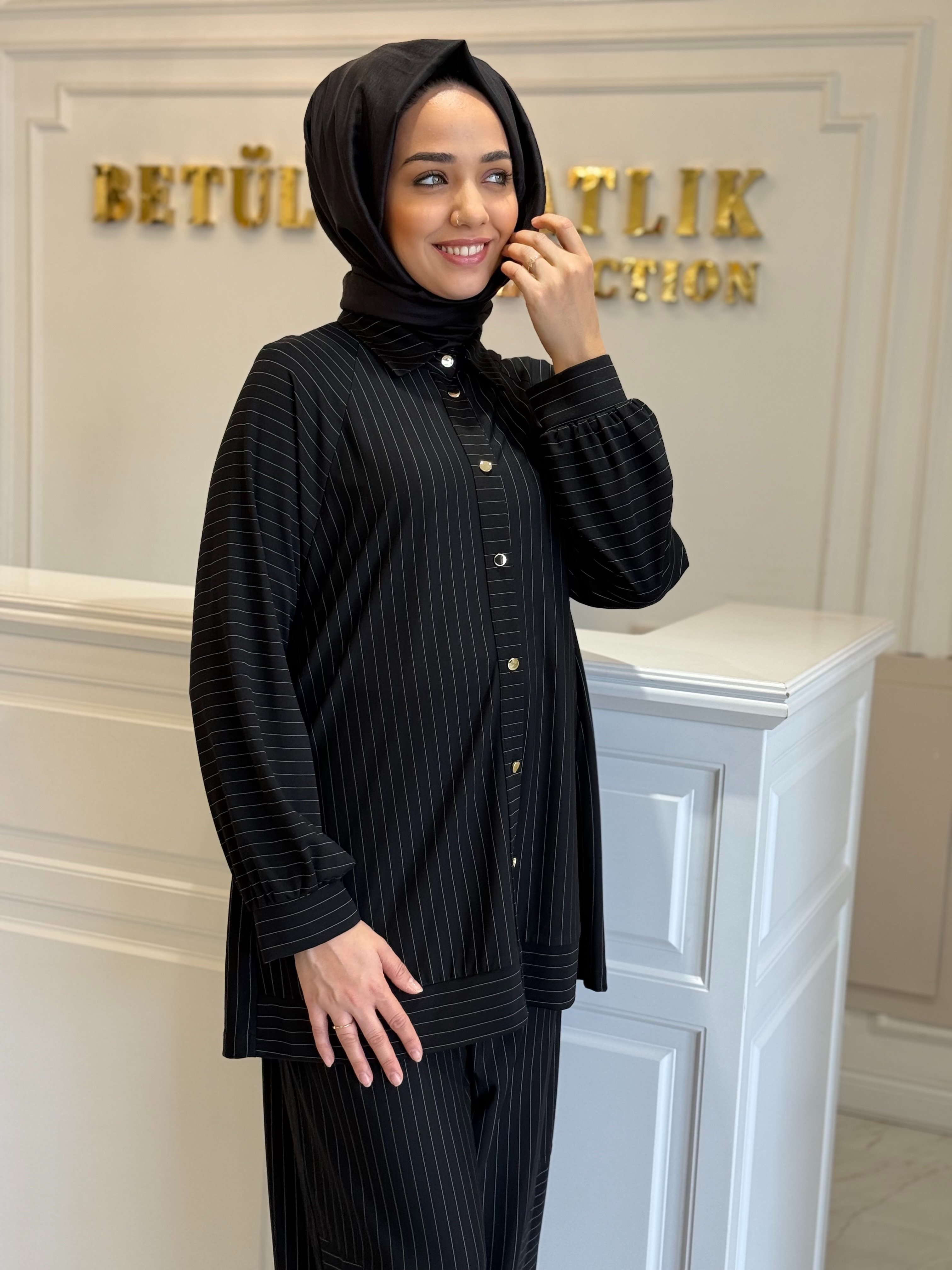 GHISA 9141 TAKIM SİYAH