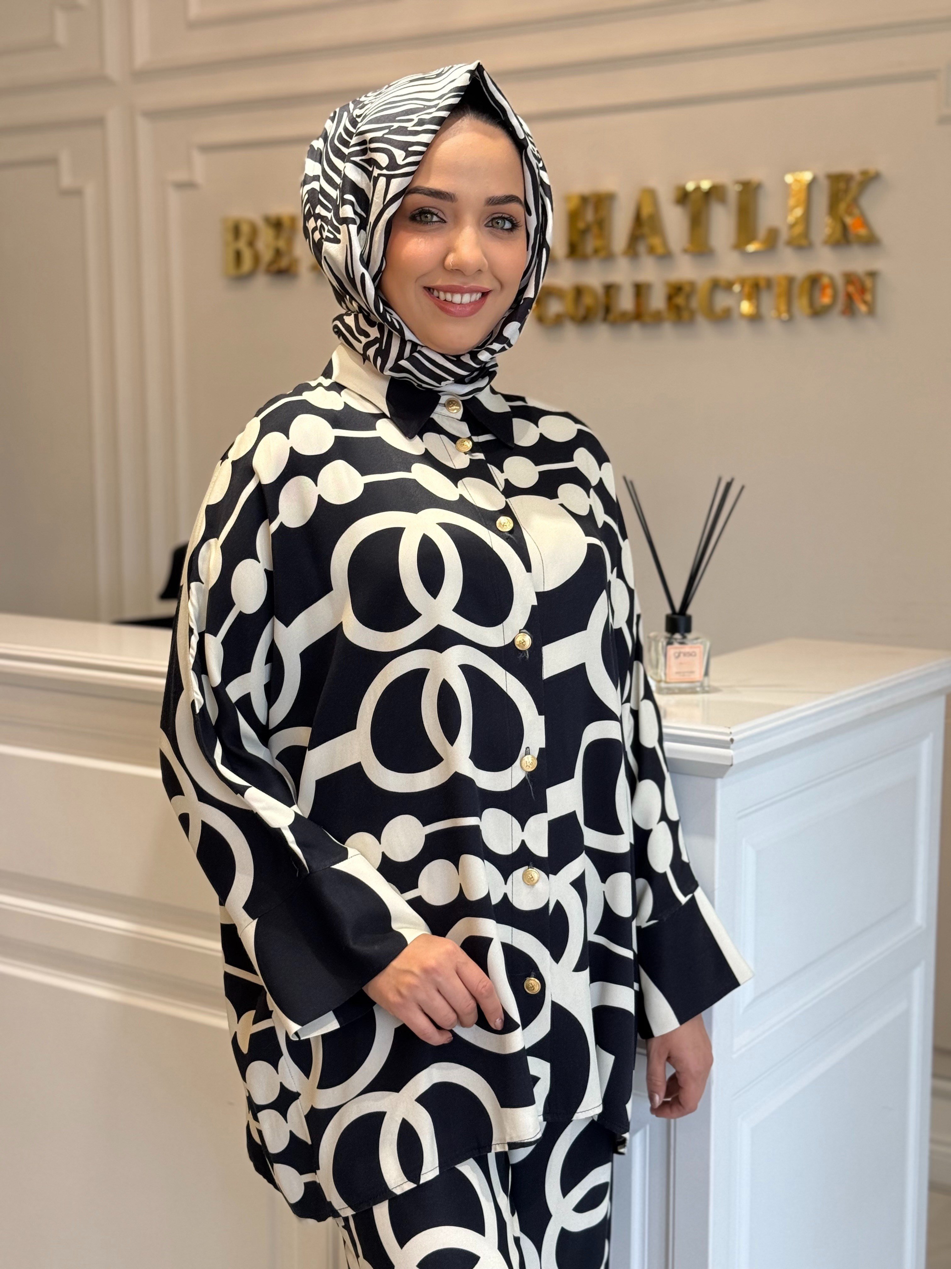 GHISA 4824 TAKIM SİYAH