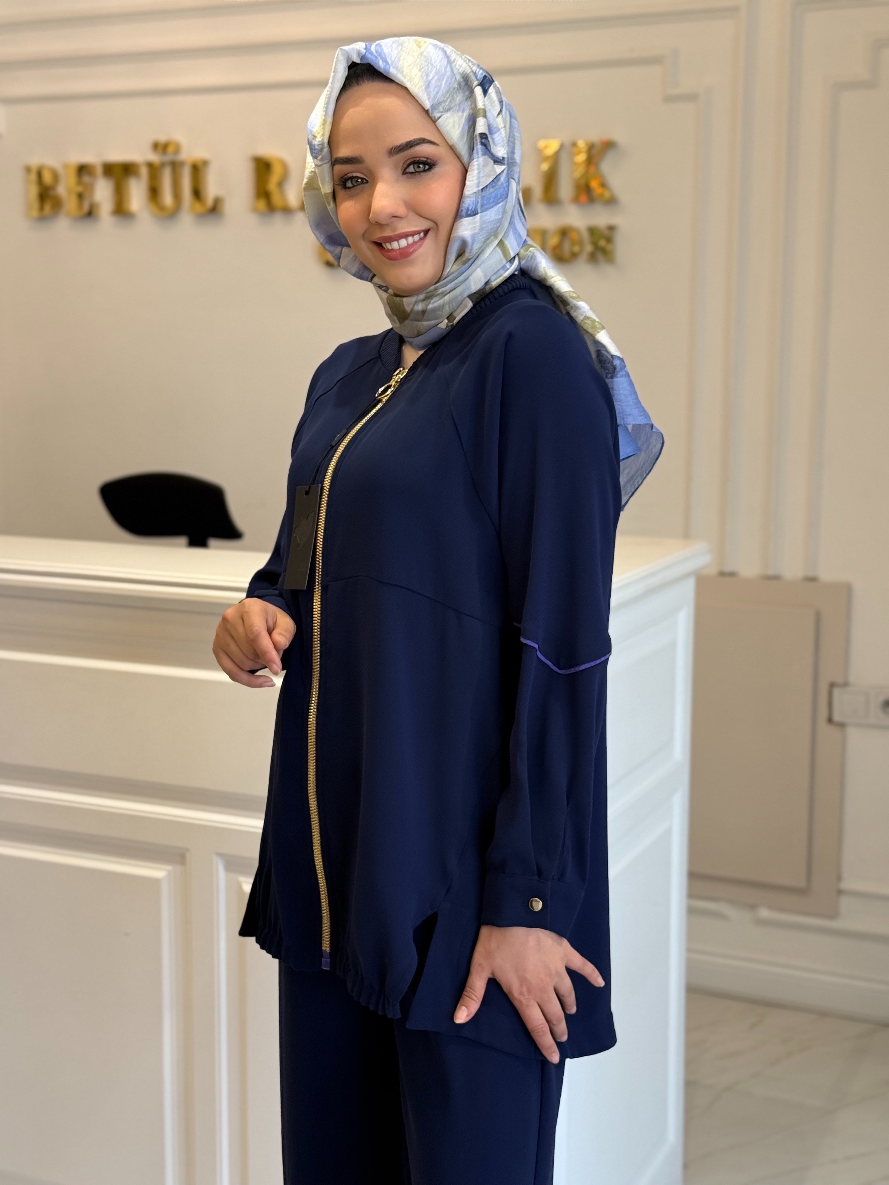GHISA 4853 TAKIM LACİVERT