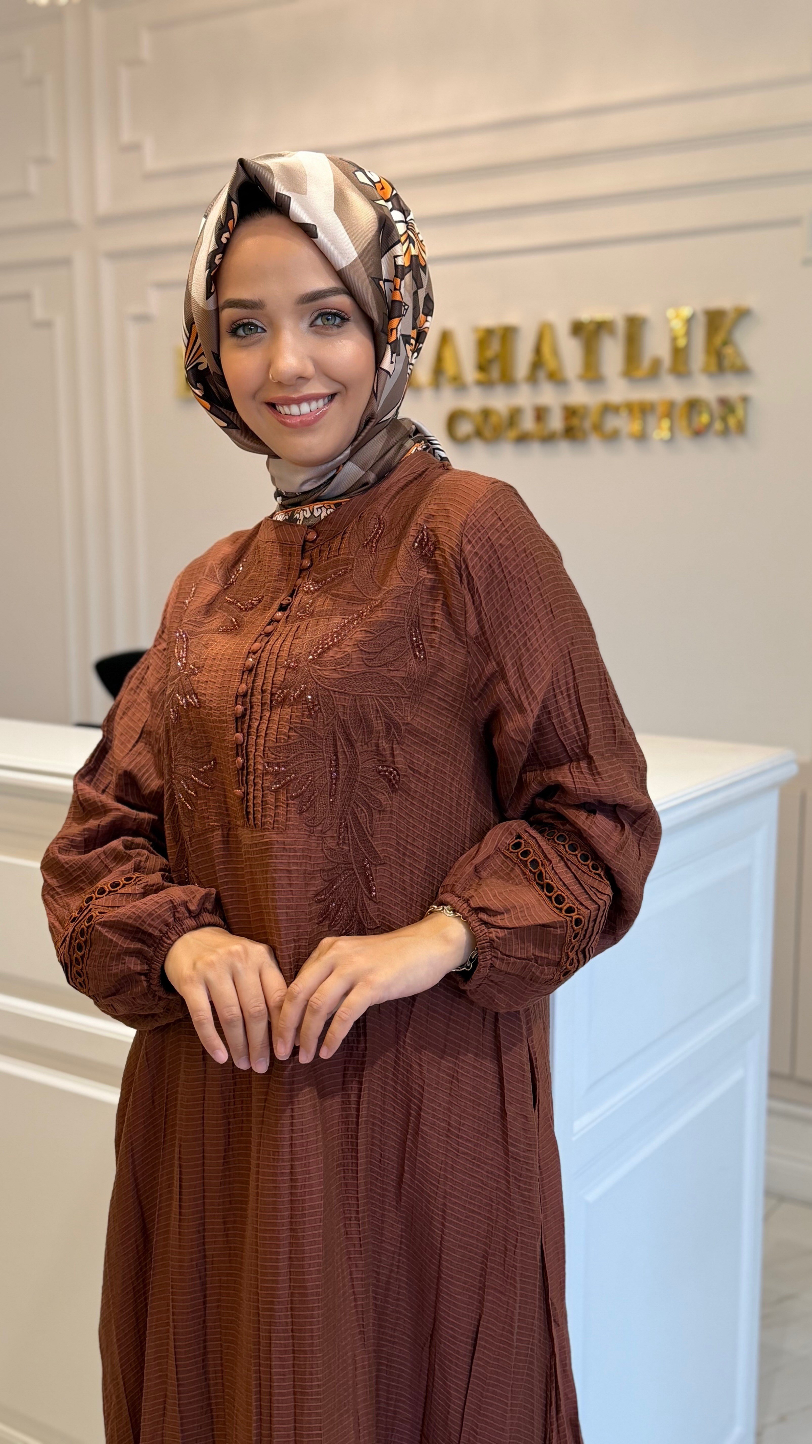 LİSSMORE 1066 ELBİSE KİREMİT