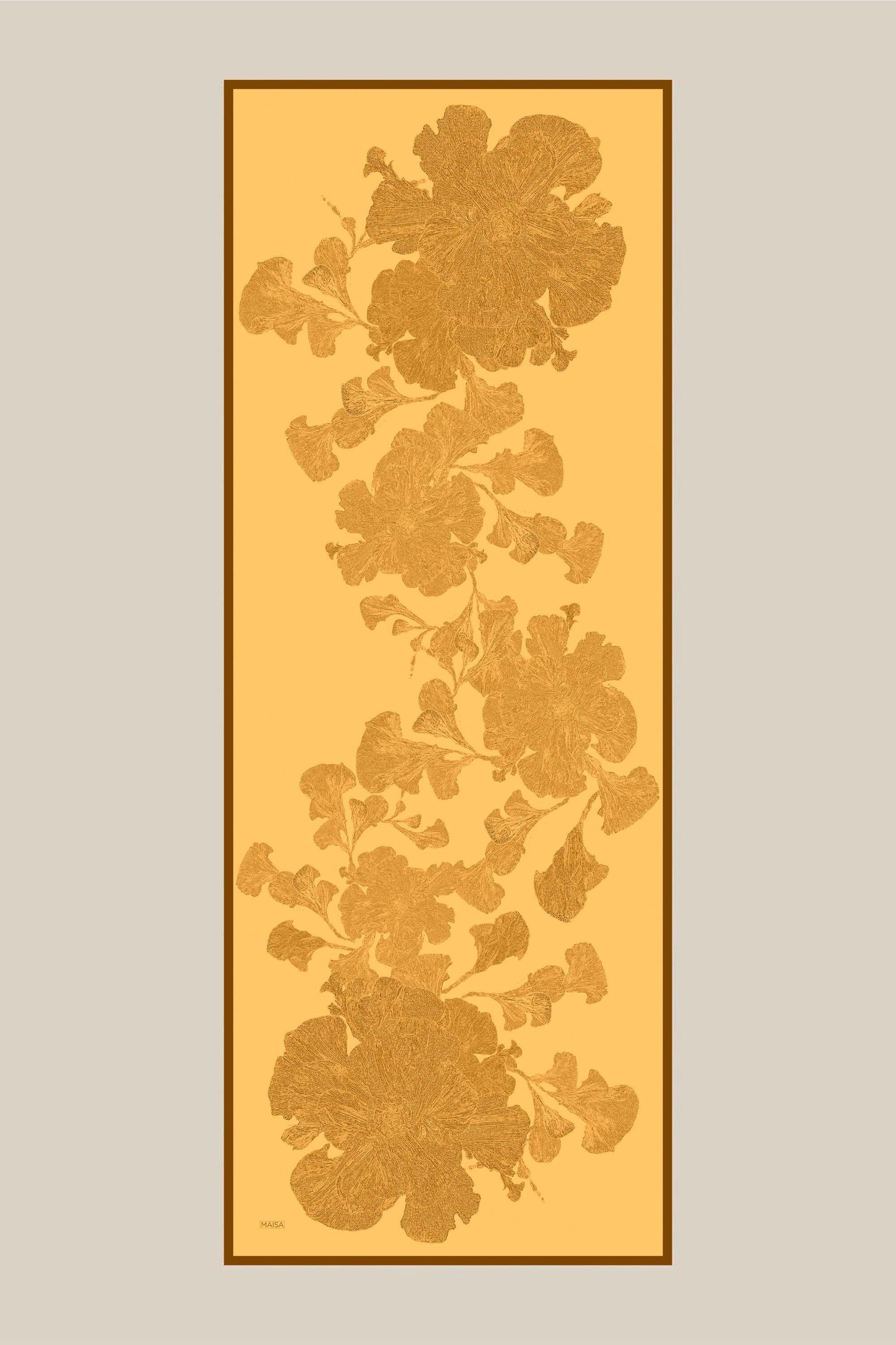 FARAH MULBERRY İPEK ŞAL SARI