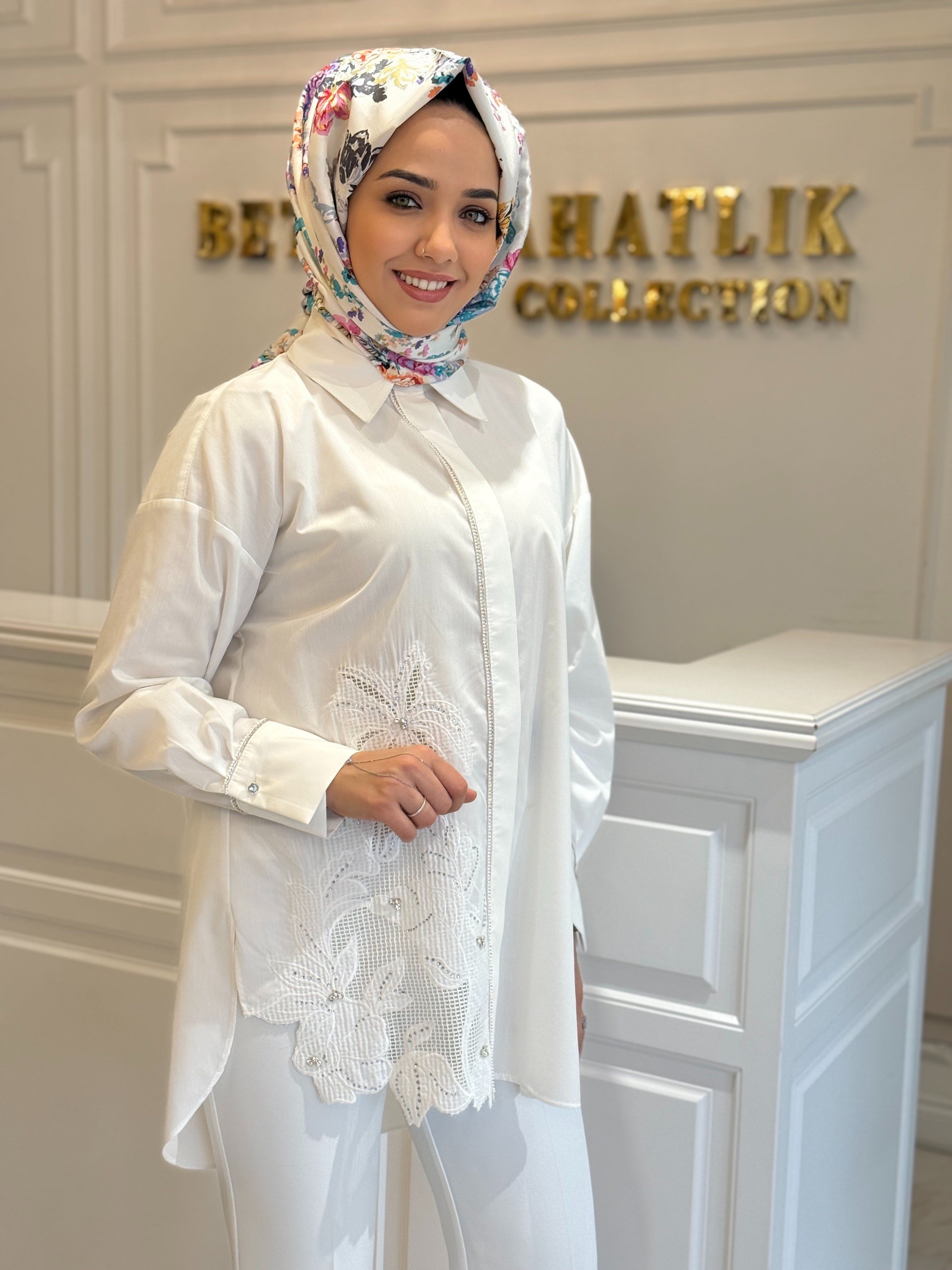 MY312 8807 GÖMLEK BEYAZ