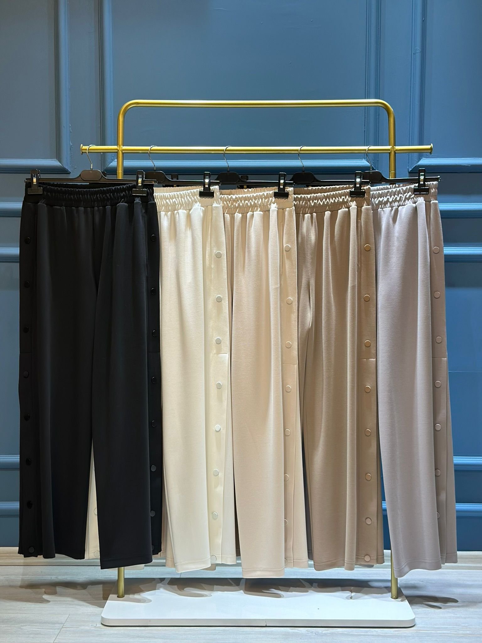 SENTEZ 5569 BAMBU GENİŞ PAÇA PANTOLON