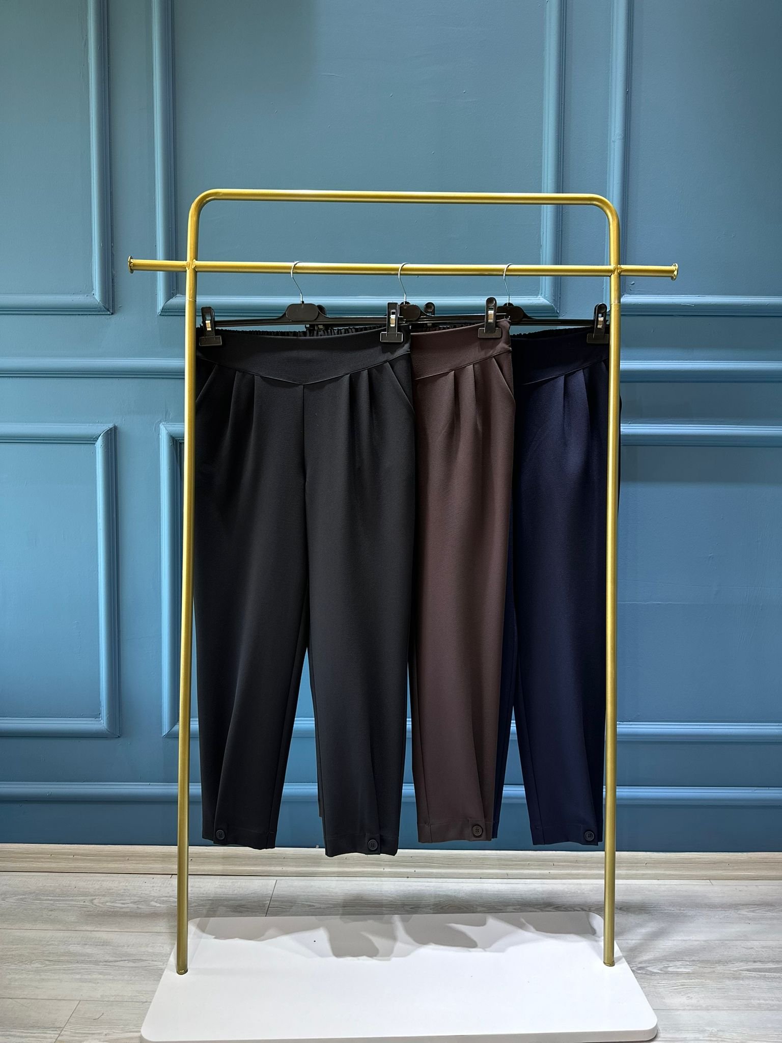 SENTEZ 5574 PAÇA DÜĞME DETAYLI PANTOLON