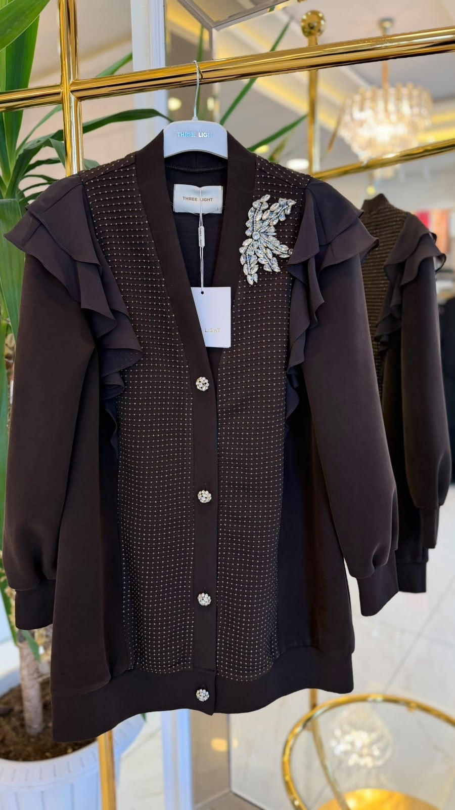THREE LİGHT 0001 VENİCE HIRKA KAHVE