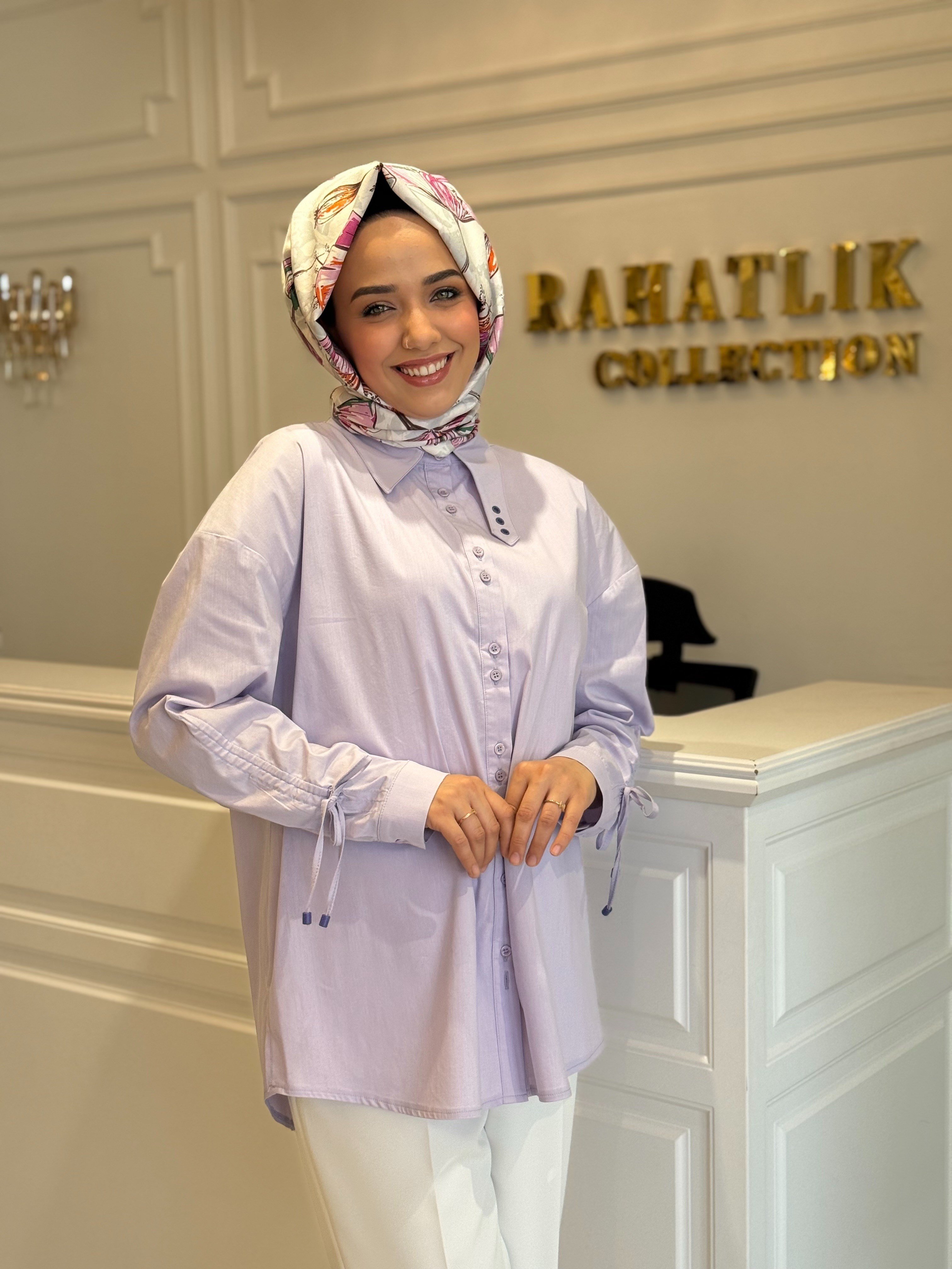 TIĞ TRİKO 4043 GÖMLEK MOR