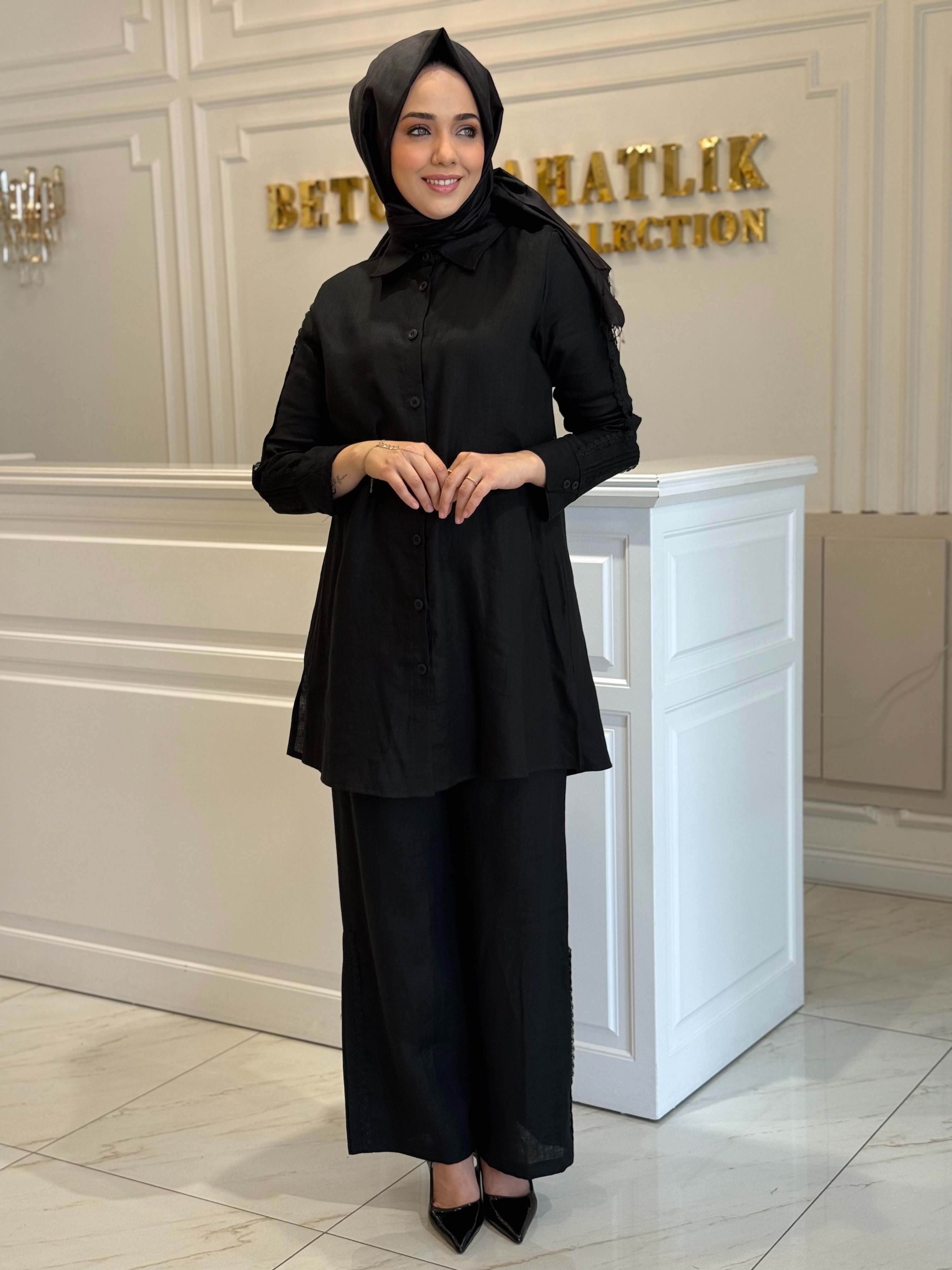 TIĞ TRİKO 3086 TAKIM SİYAH