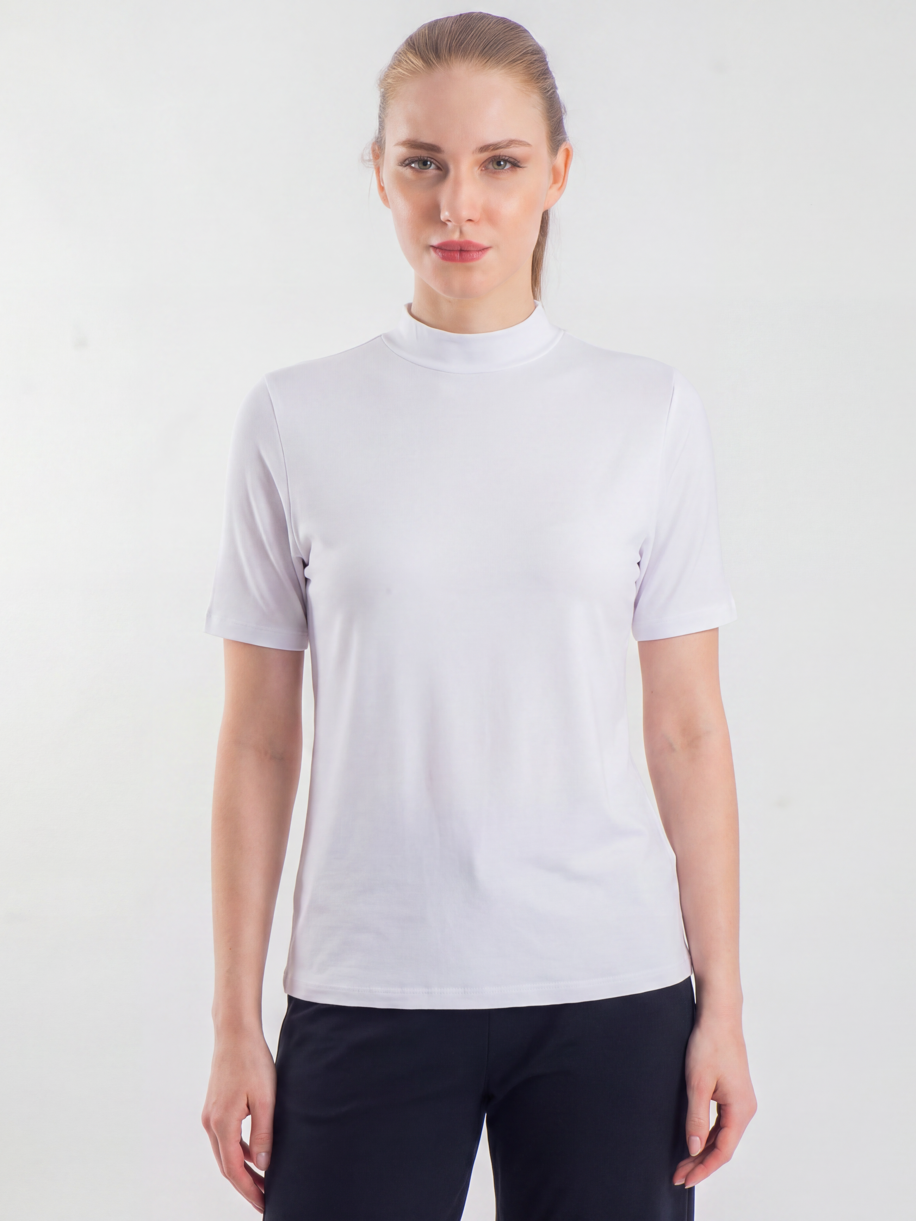 Kısa Kollu Basic Pamuk Penye Body