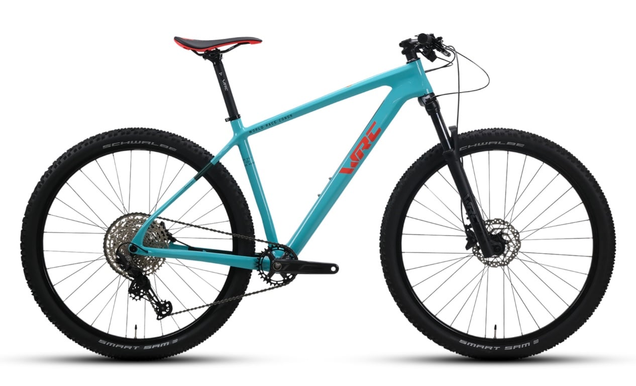 WRC SPECIAL E.DAG KARBON 483H DEORE 12-V HD TURKUAZ-KIRMIZI-KOYU YESIL