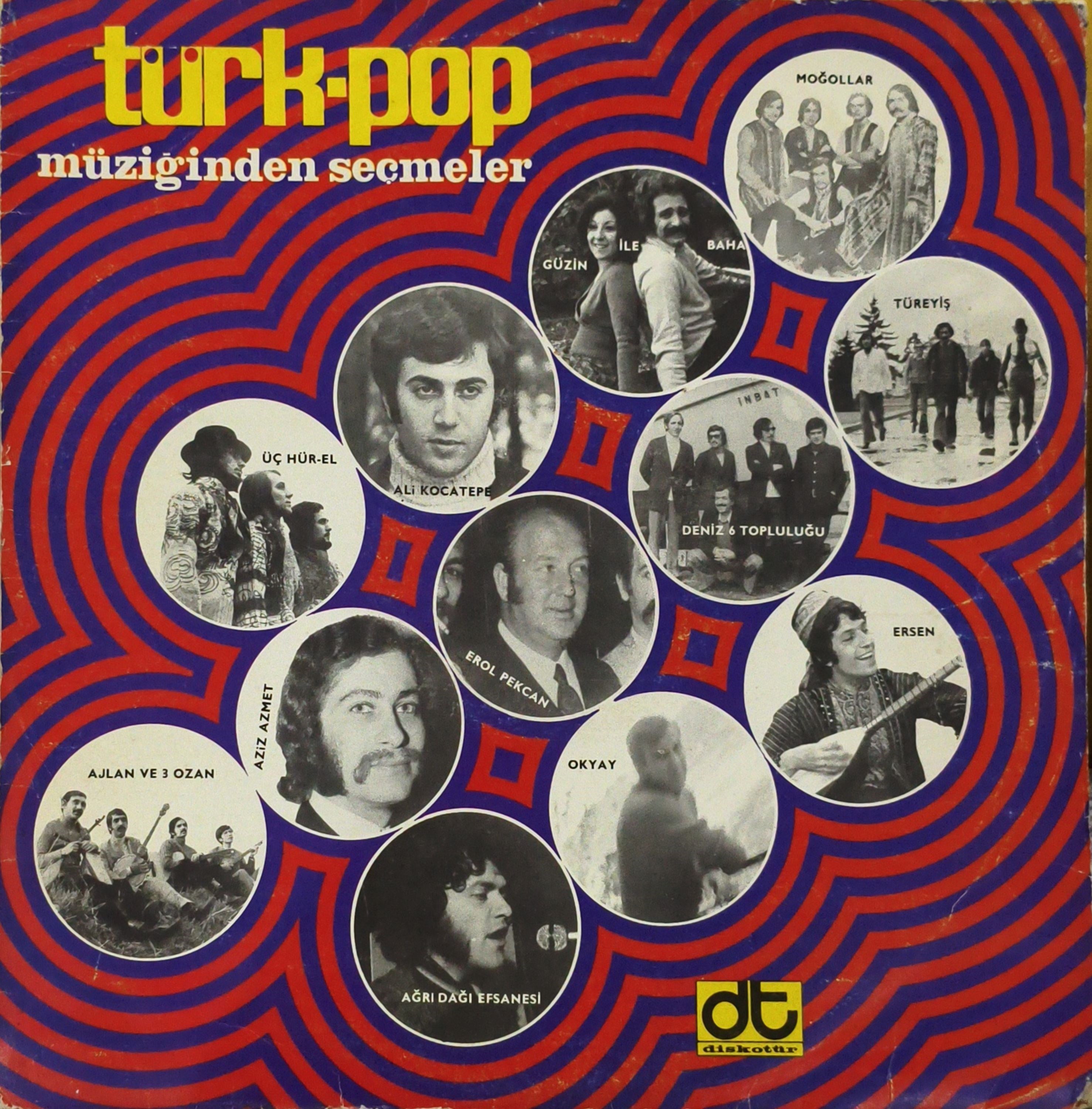  Türk-pop Müziğinden Seçmeler LP PLAK 