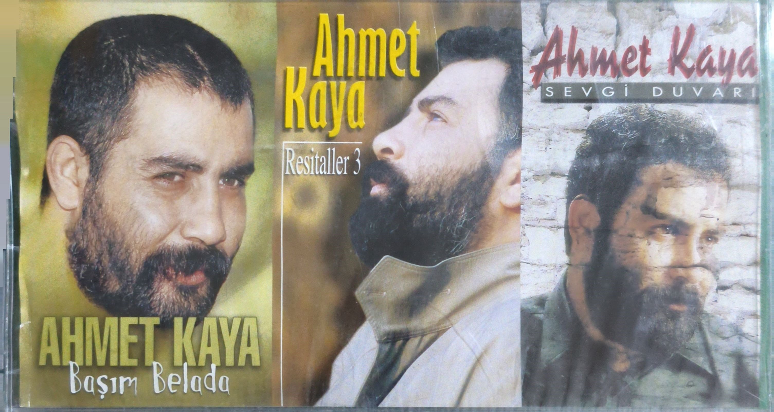 Ahmet Kaya Başım belada - Resitaller 3 _ Sevgi duvar 3 LÜ SET KASET