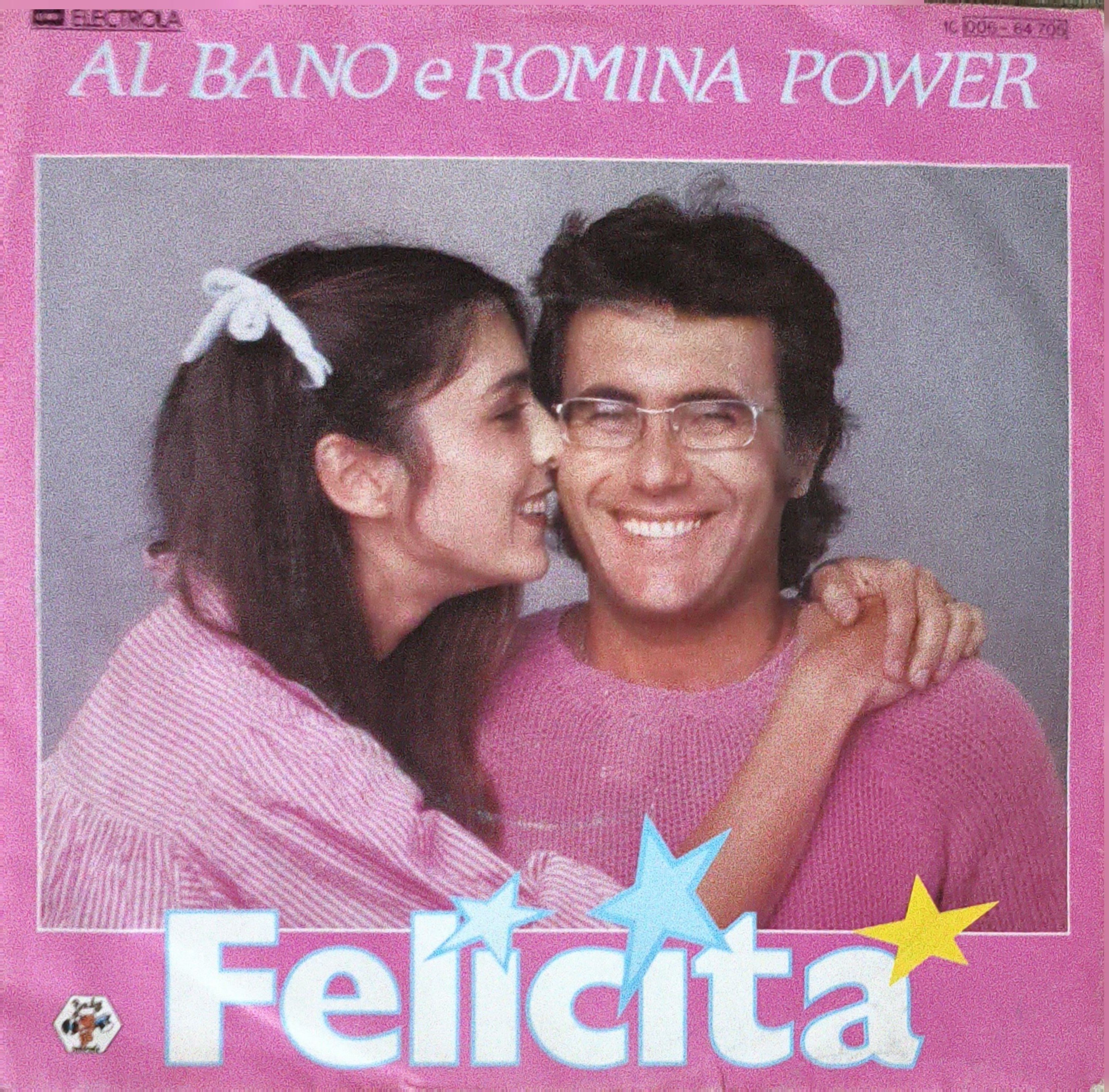 Al Bano E Romina Power  Felicità 45 LİK PLAK 