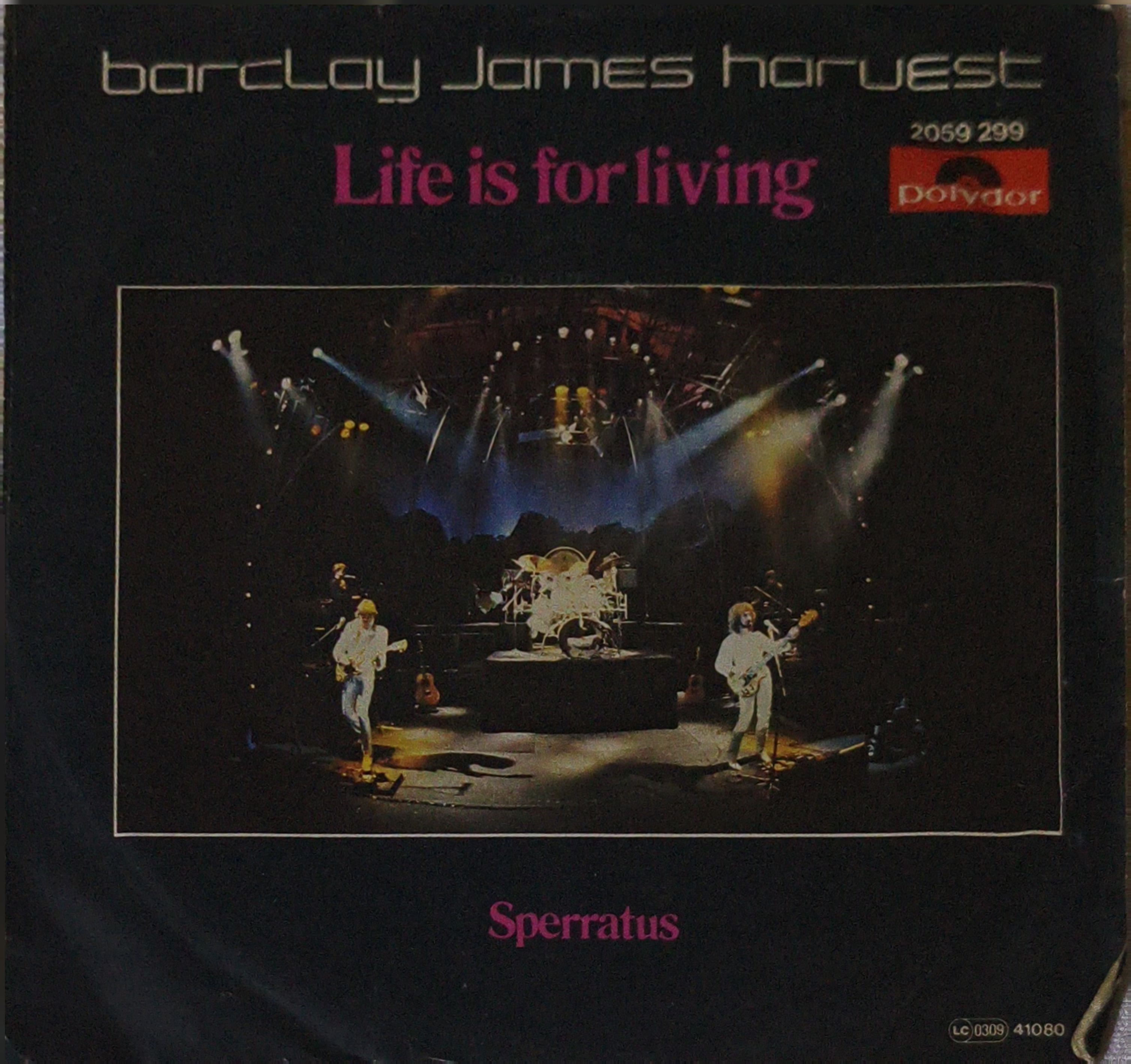 Barclay James Harvest – Life Is For Living 45 LİK PLAK 