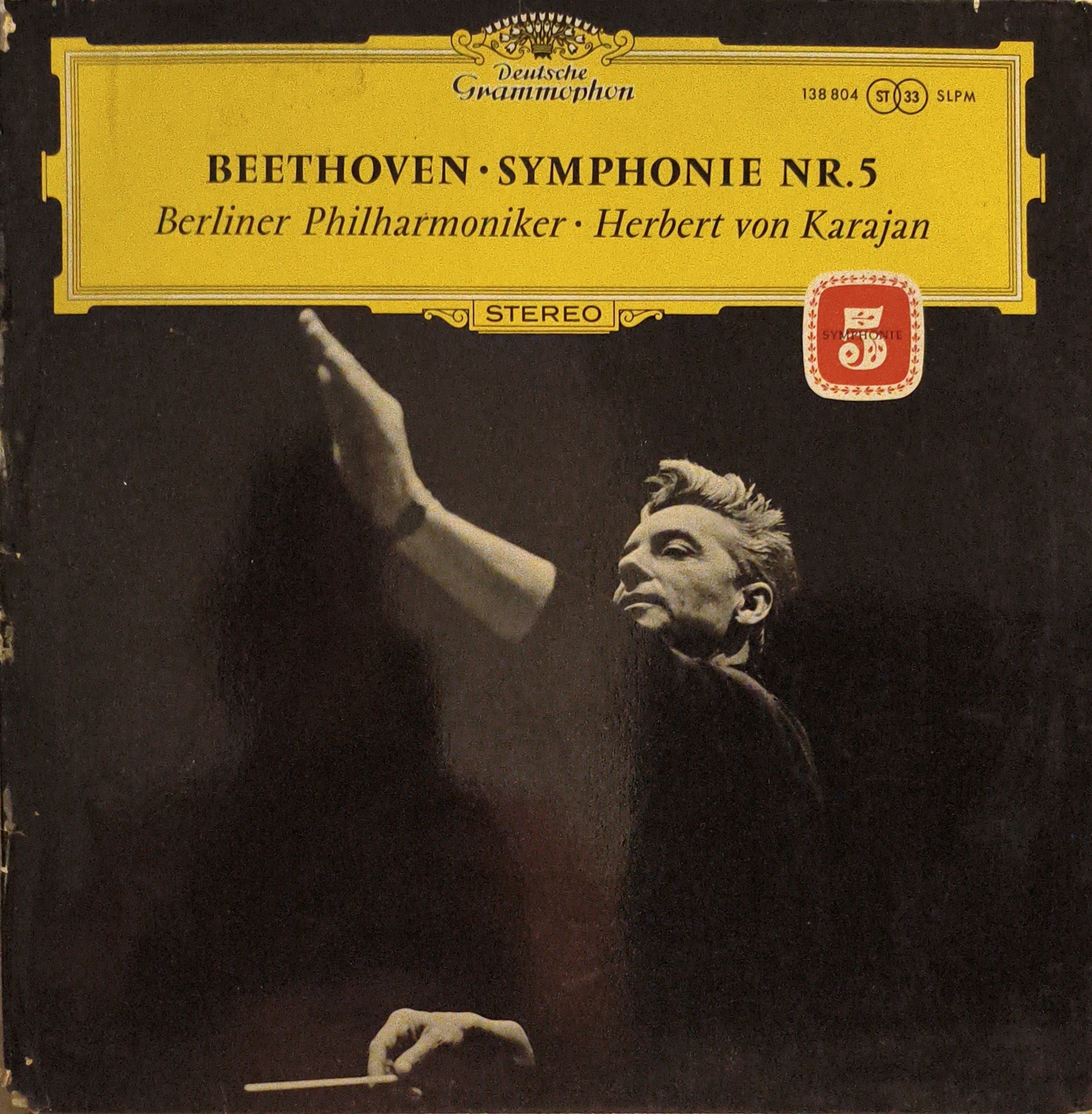 Beethoven*, Berliner Philharmoniker • Herbert von Karajan – Symphonie Nr. 5 LP PLAK 