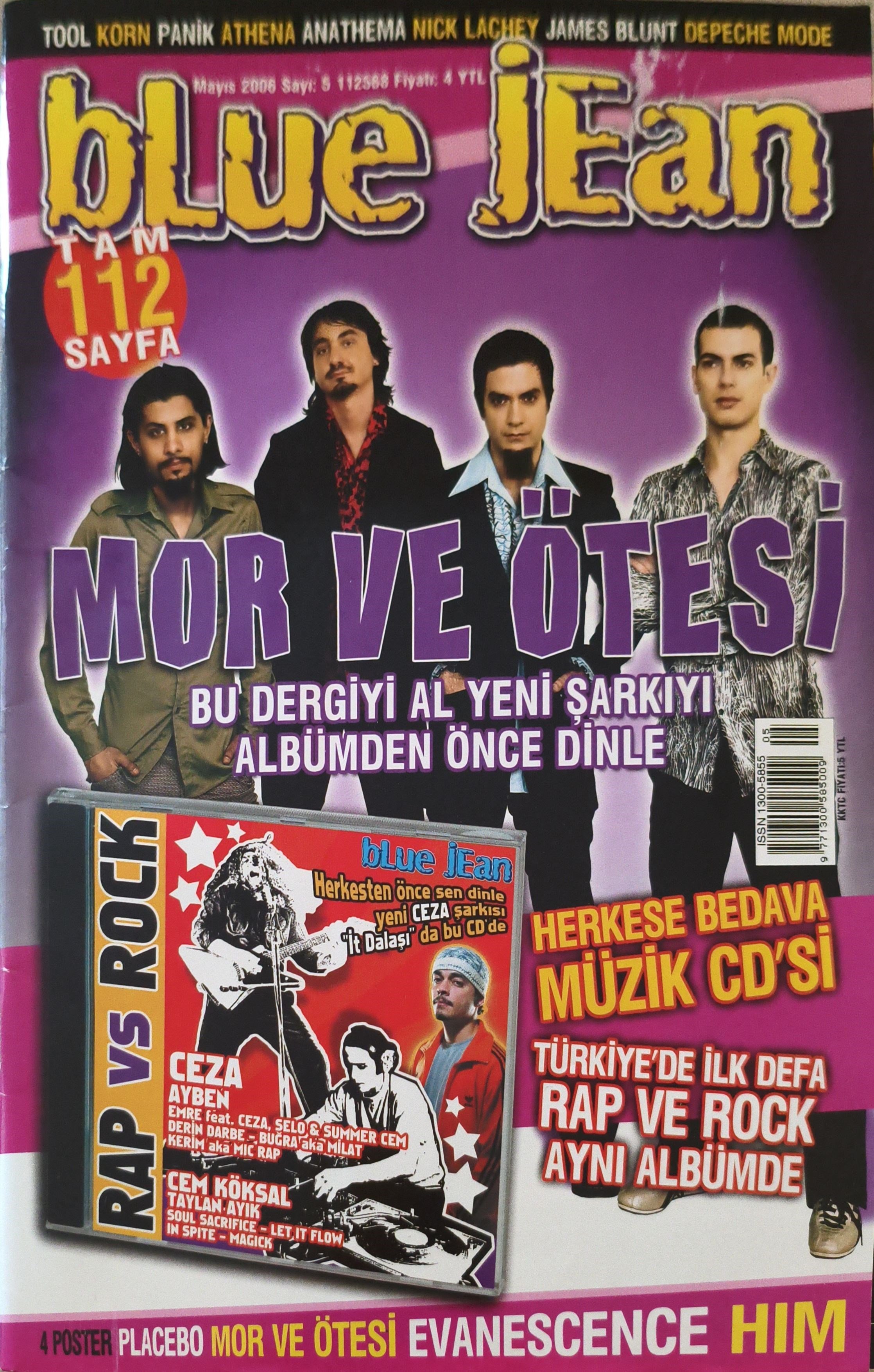 Blue Jean Mayıs 2006 Sayı 5 DERGİ 
