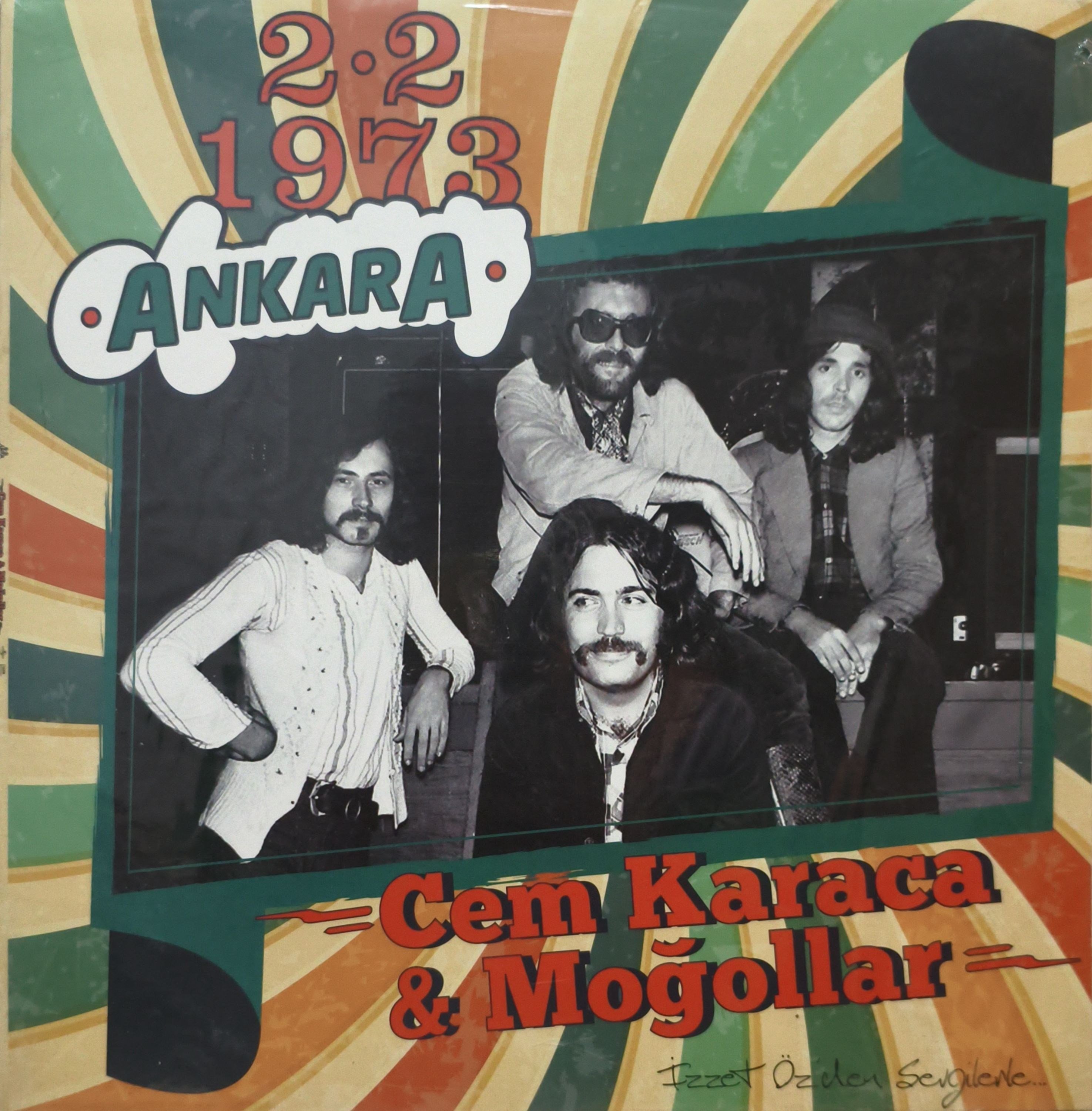 Cem Karaca Moğollar Ankara 2.2 1973 LP PLAK 