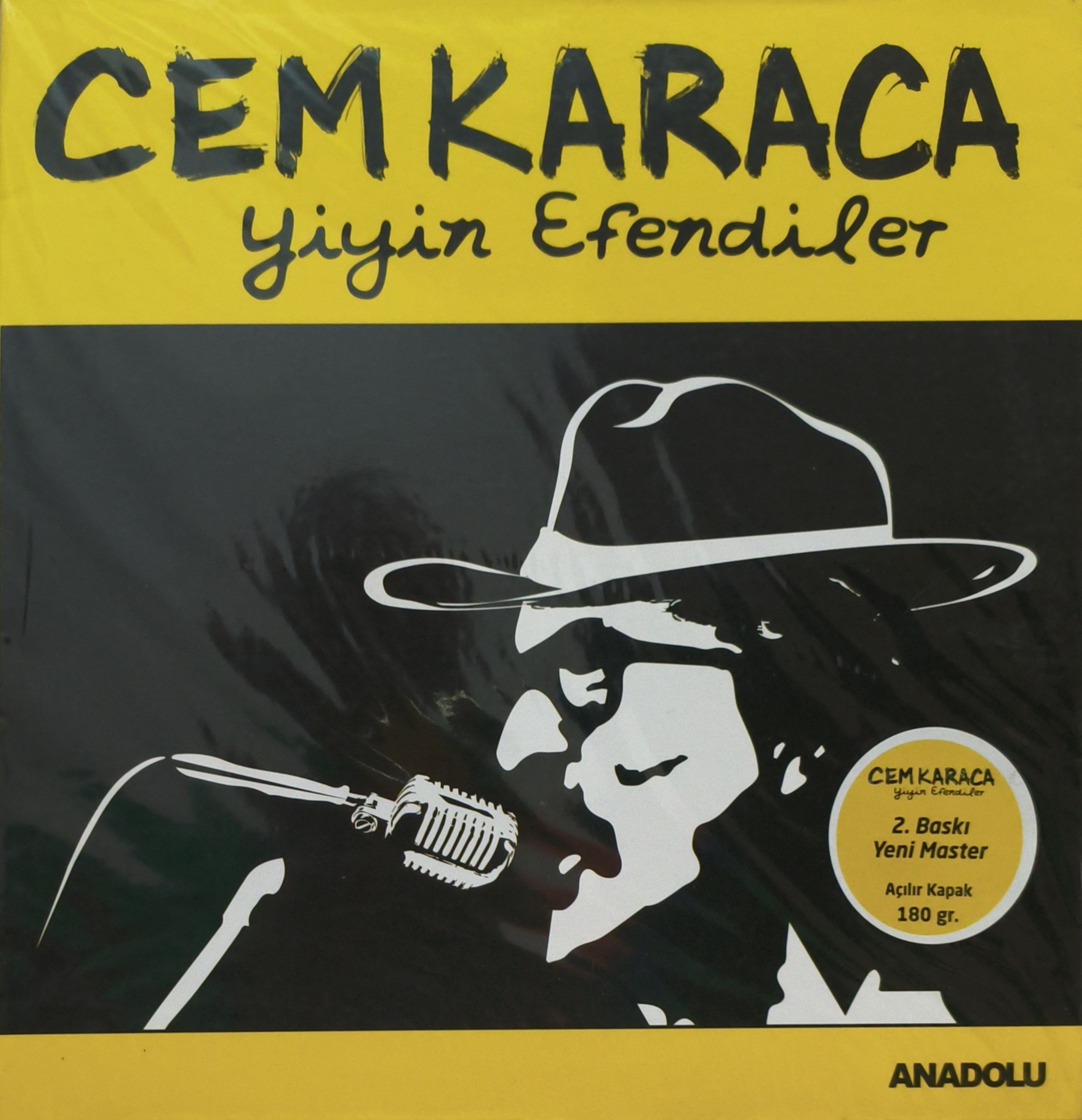 Cem Karaca Yiyin Efendiler LP PLAK 