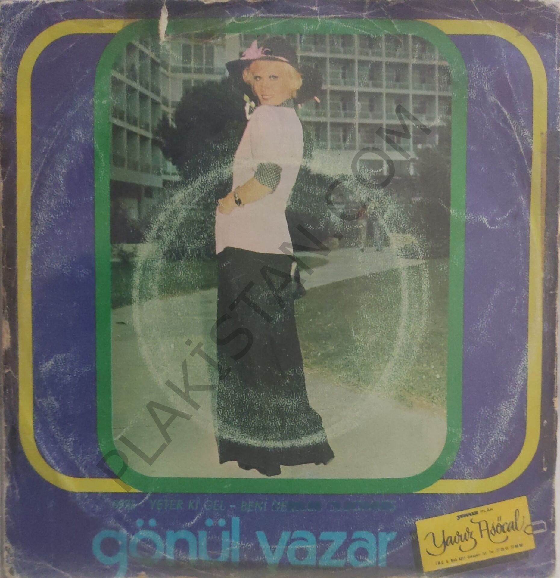 Gönül Yazar Yeter Ki Gel 45 lik