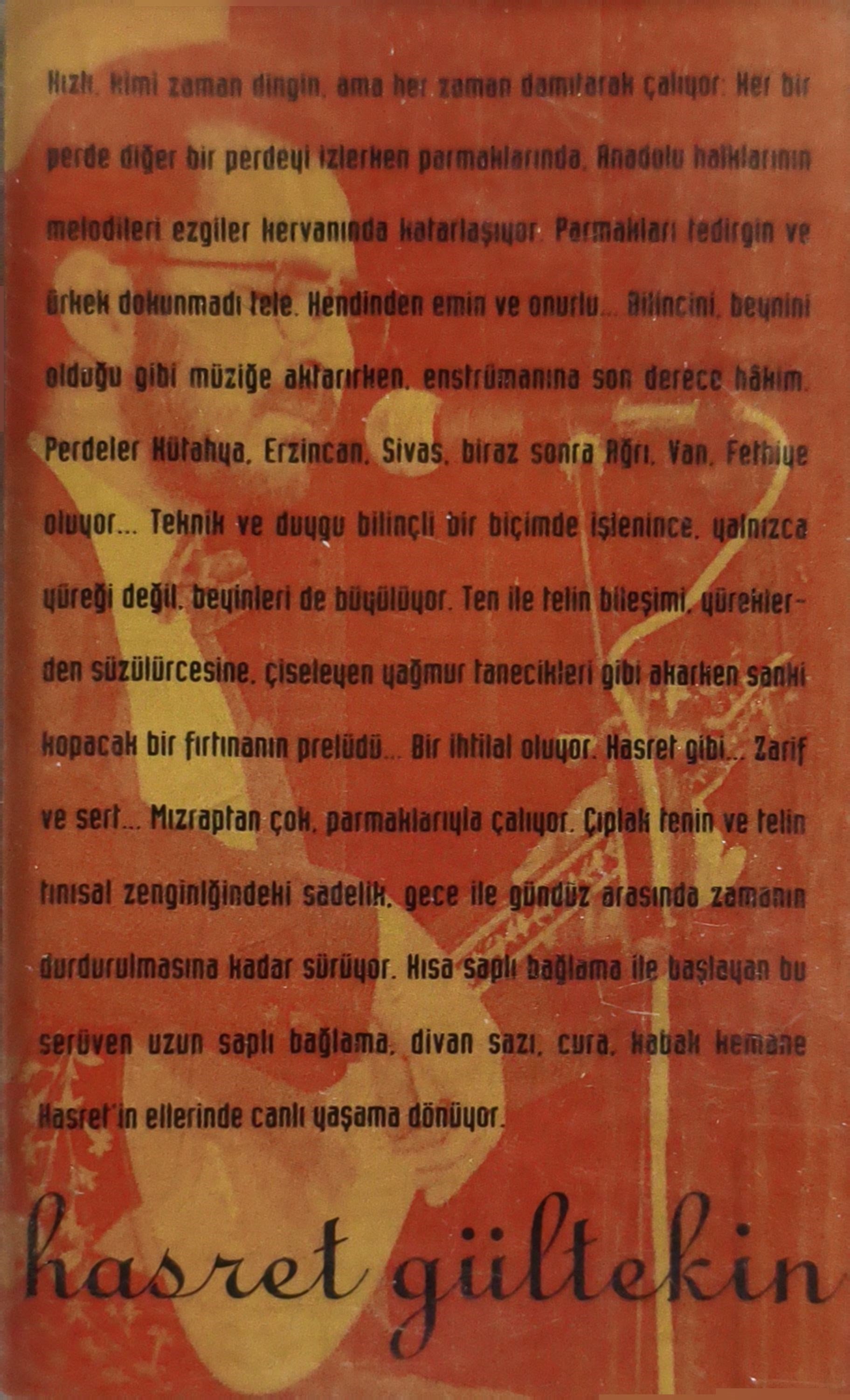 Hasret Gültekin Seçmeler 1 KASET 