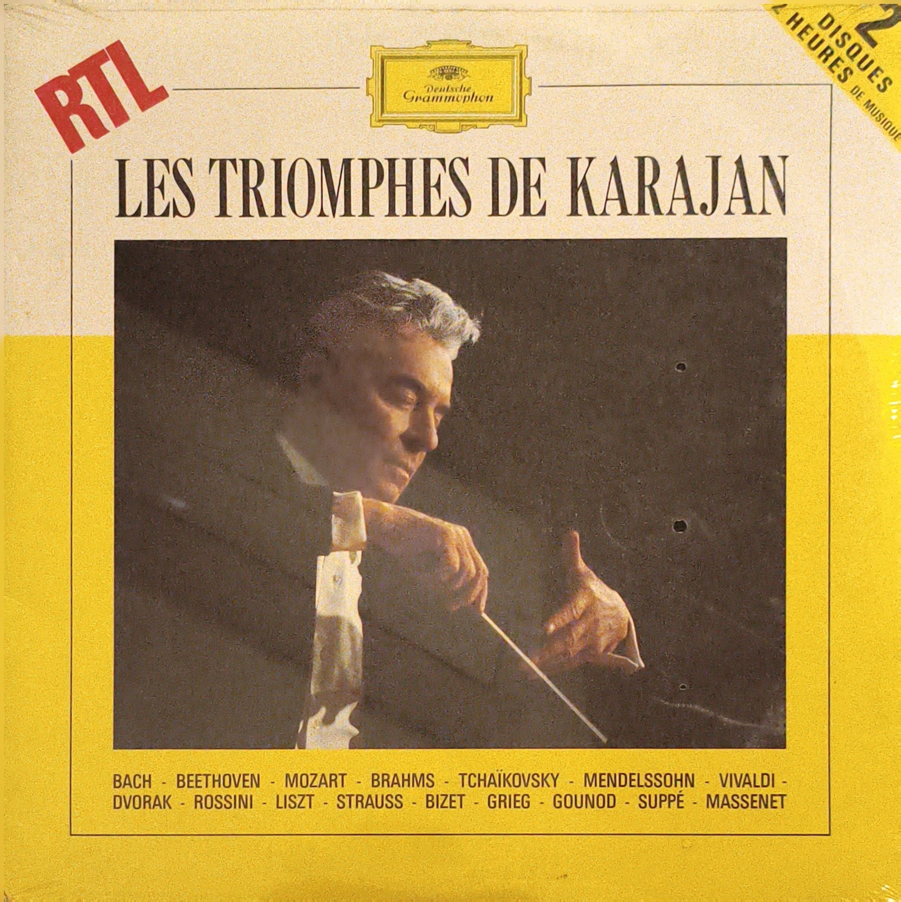 Herbert von Karajan – Les Triomphes De Karajan 2 LP PLAK 
