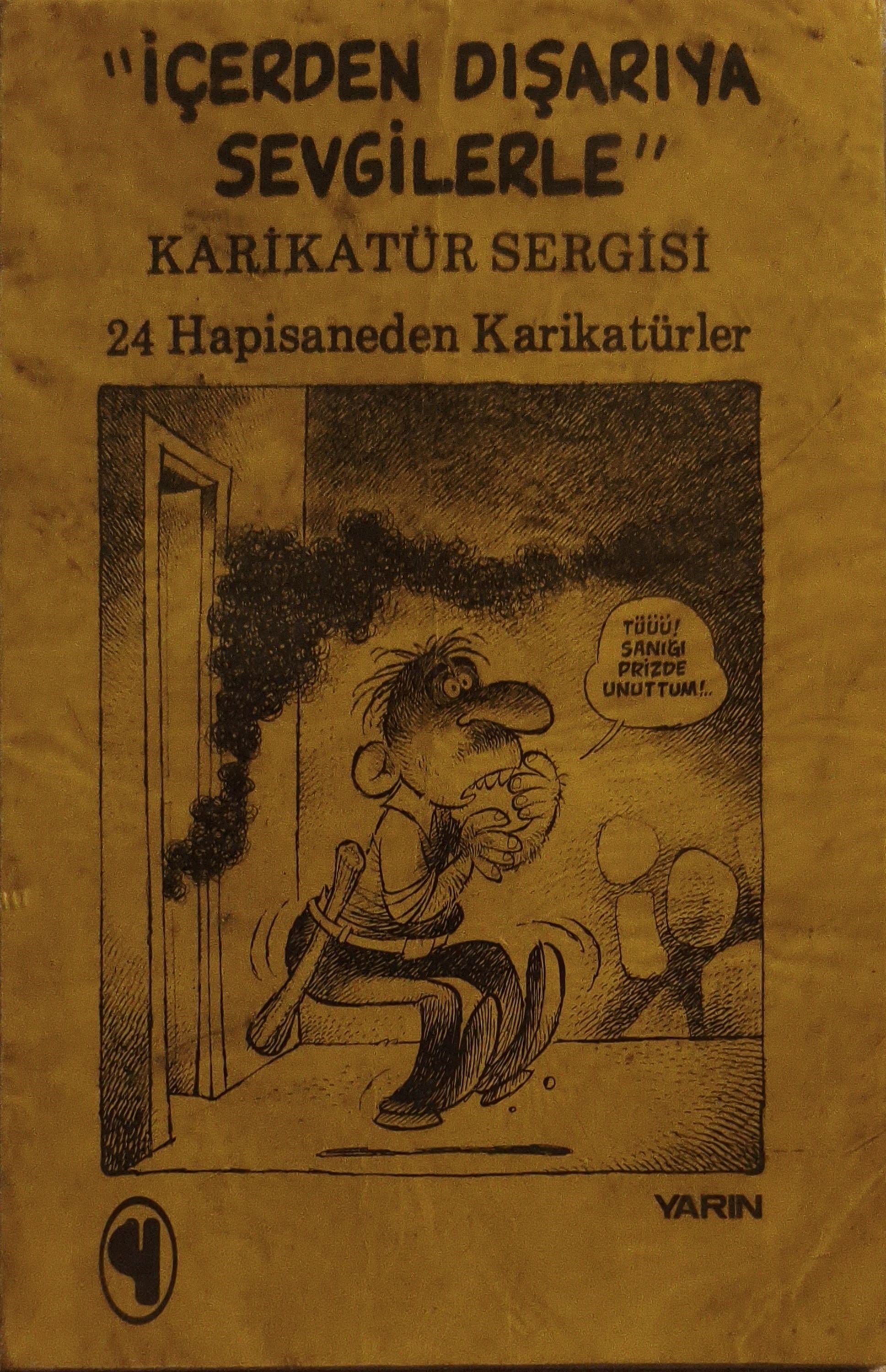 İçerden Dışarıya Sevgilerle - Karikatür Sergisi 24 Hapishaneden Karikatürler KİTAP 