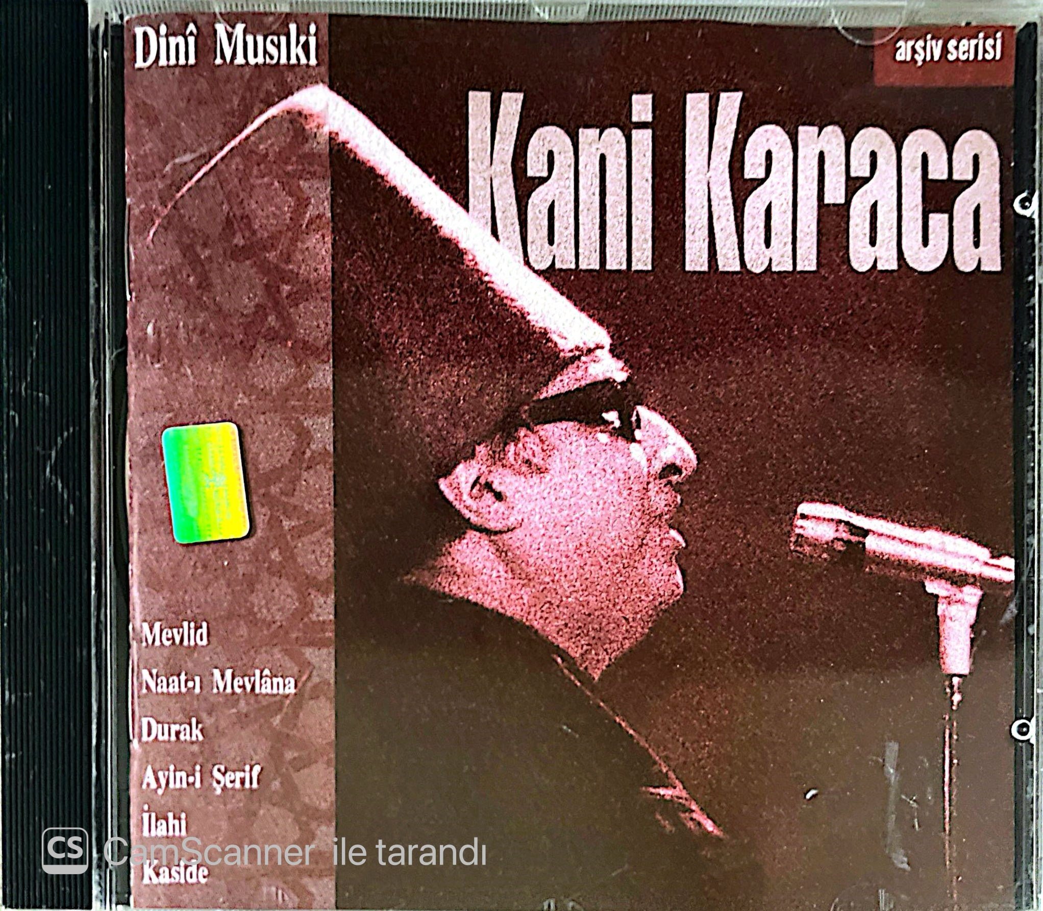Kani Karaca  Dinî Musıki (Arşiv Serisi) CD