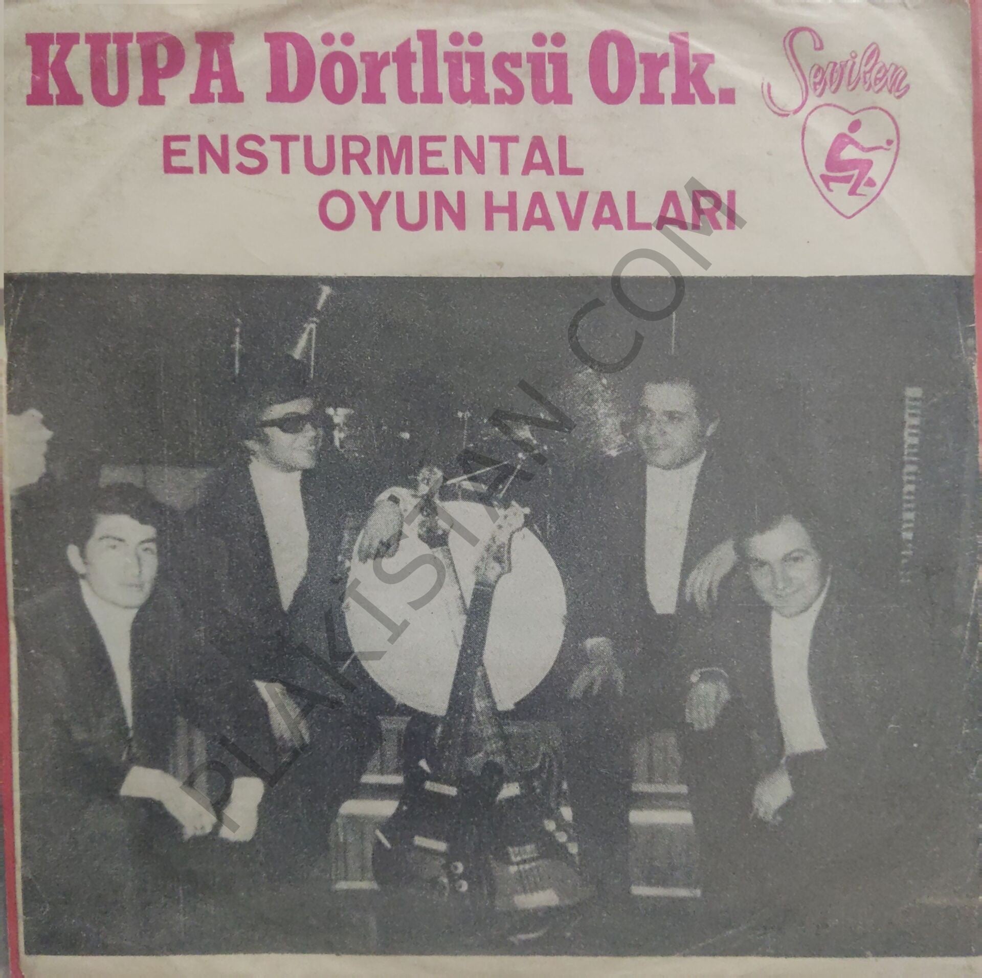 Kupa Dörtlüsü ork. Enstrümantal oyun havaları 45lik